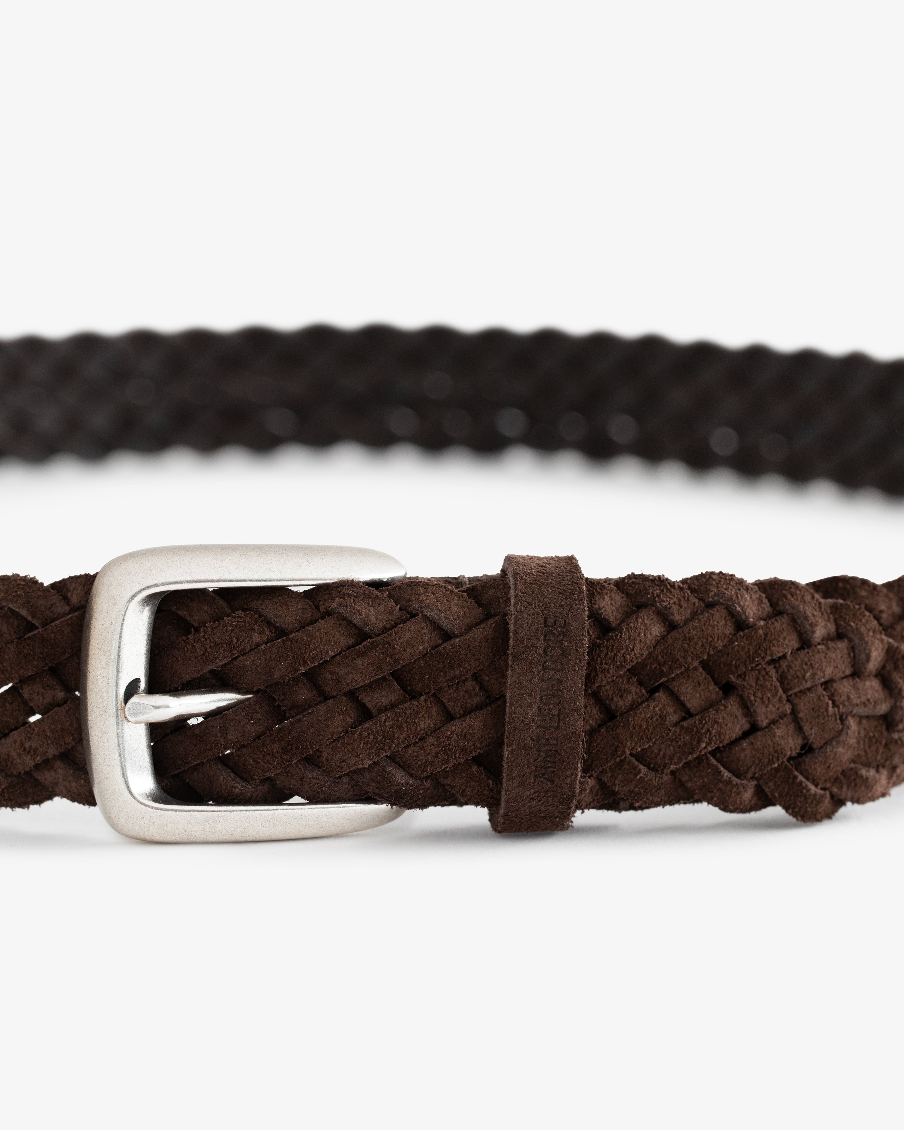 Braided Suede Belt 3