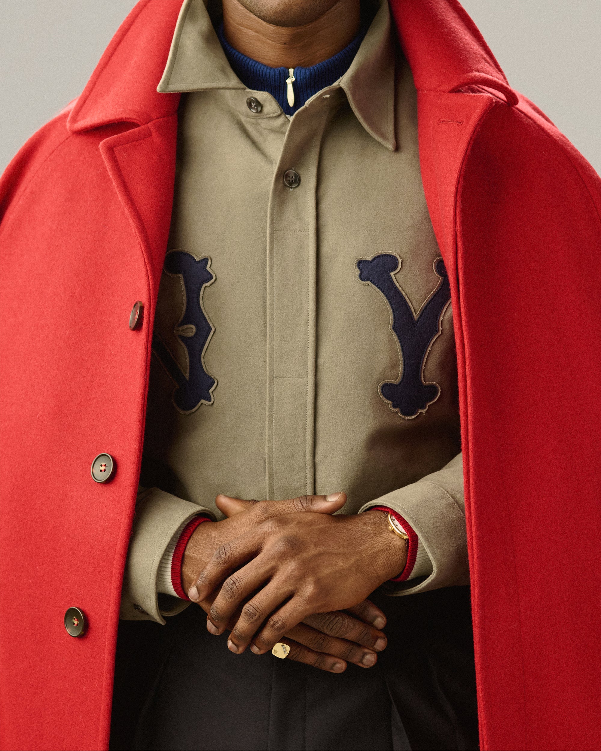 14Kt Gold Diamond Signet Ring 3