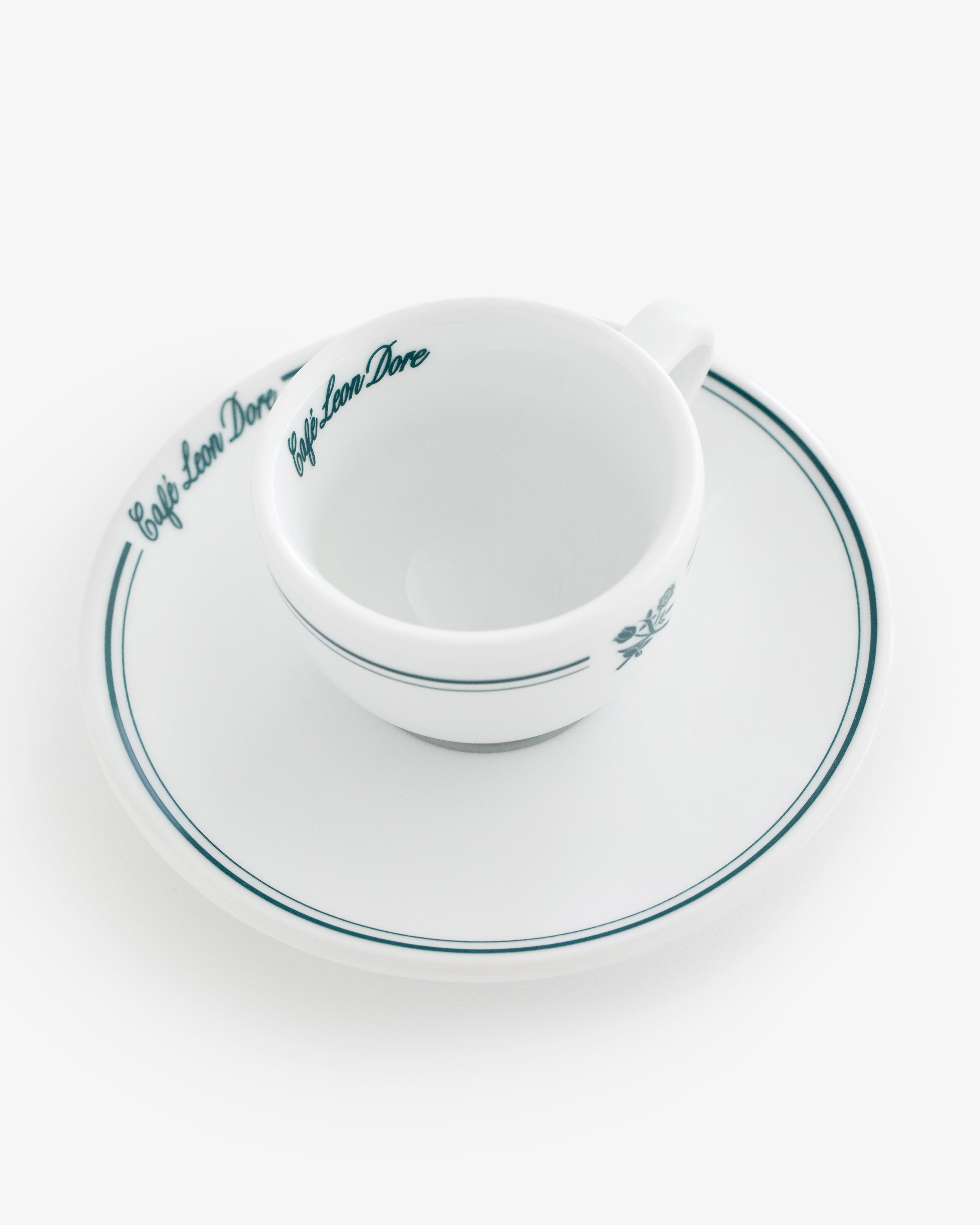 Café Leon Dore Espresso Cup & Saucer (Set of 6) 3
