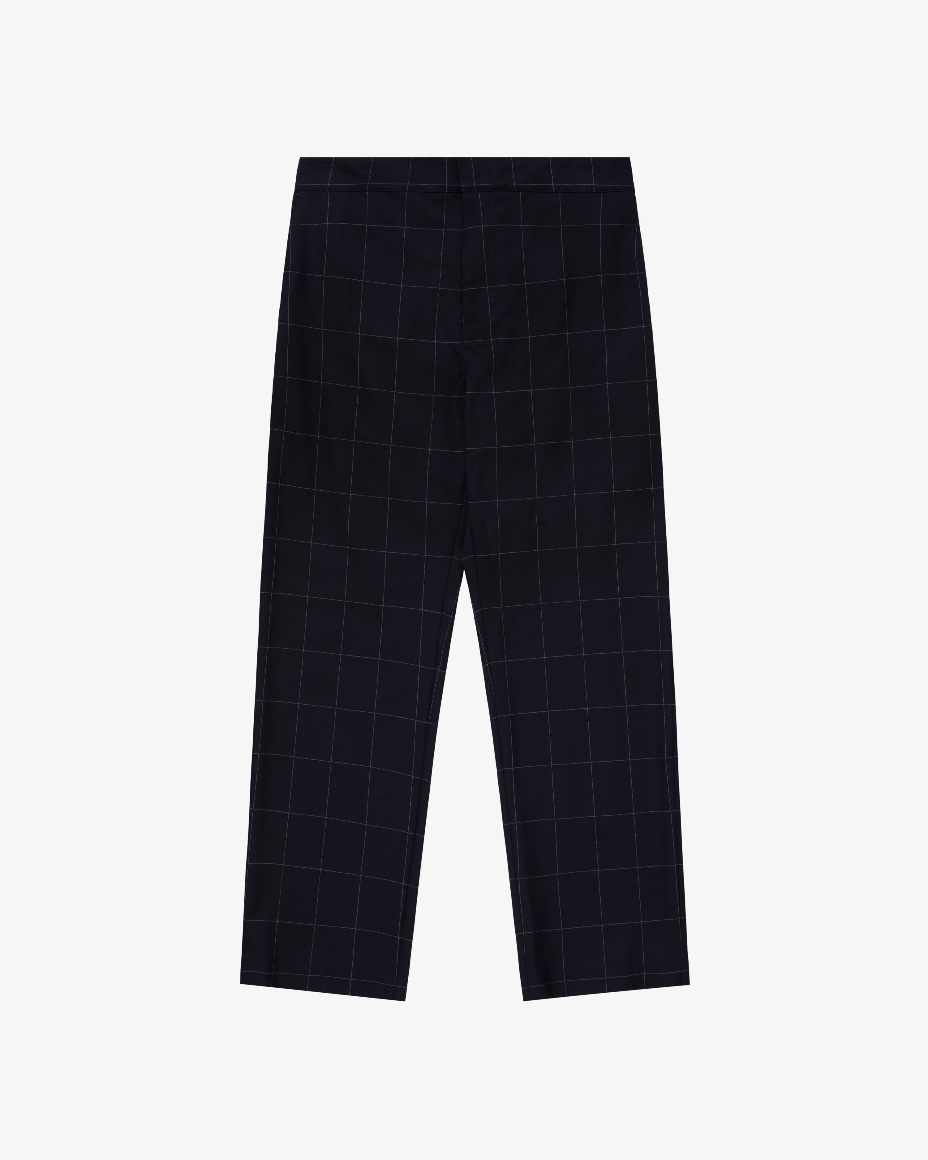 Windowpane Elasticated Waist Suit Trouser 2