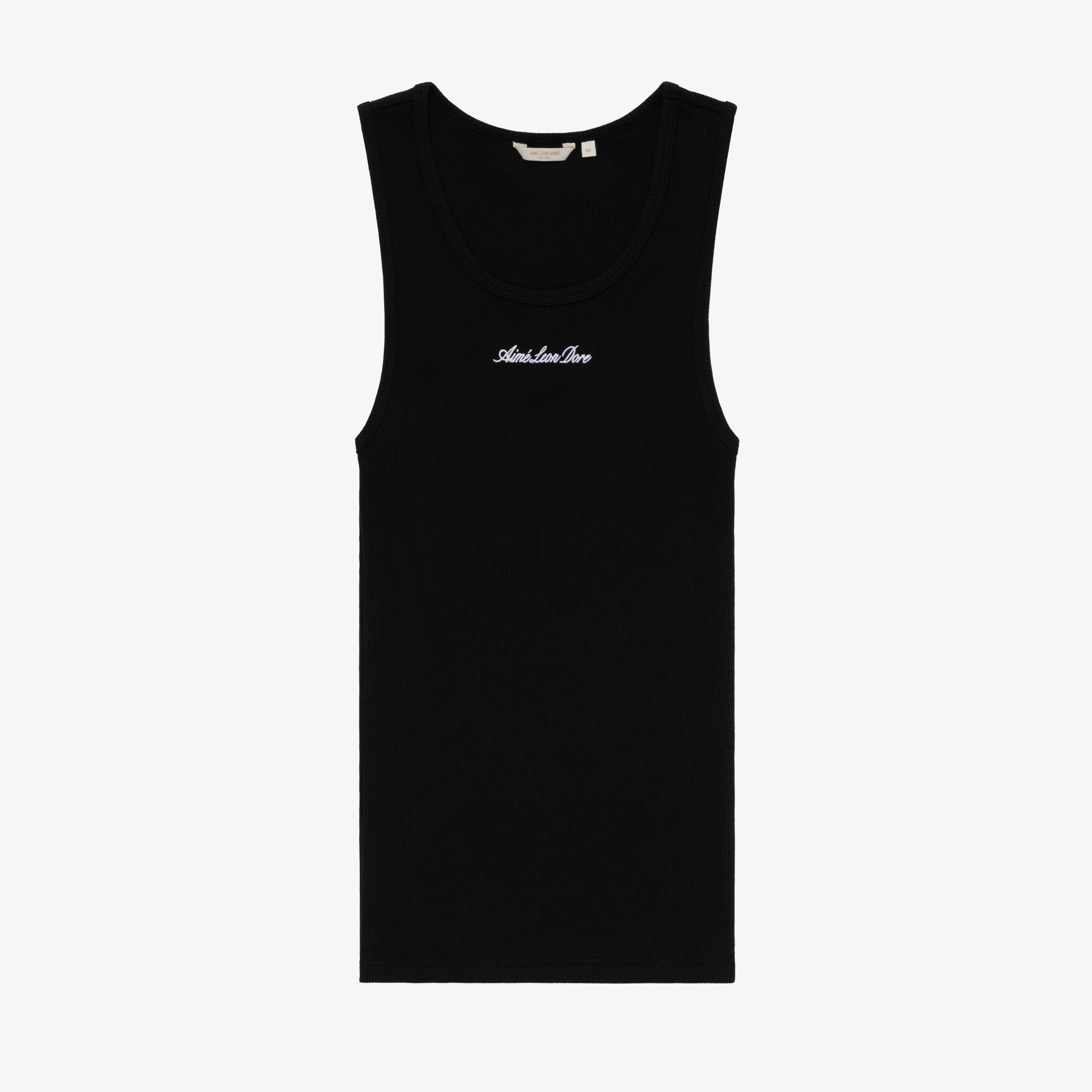 Embroidered Logo Tank   Top