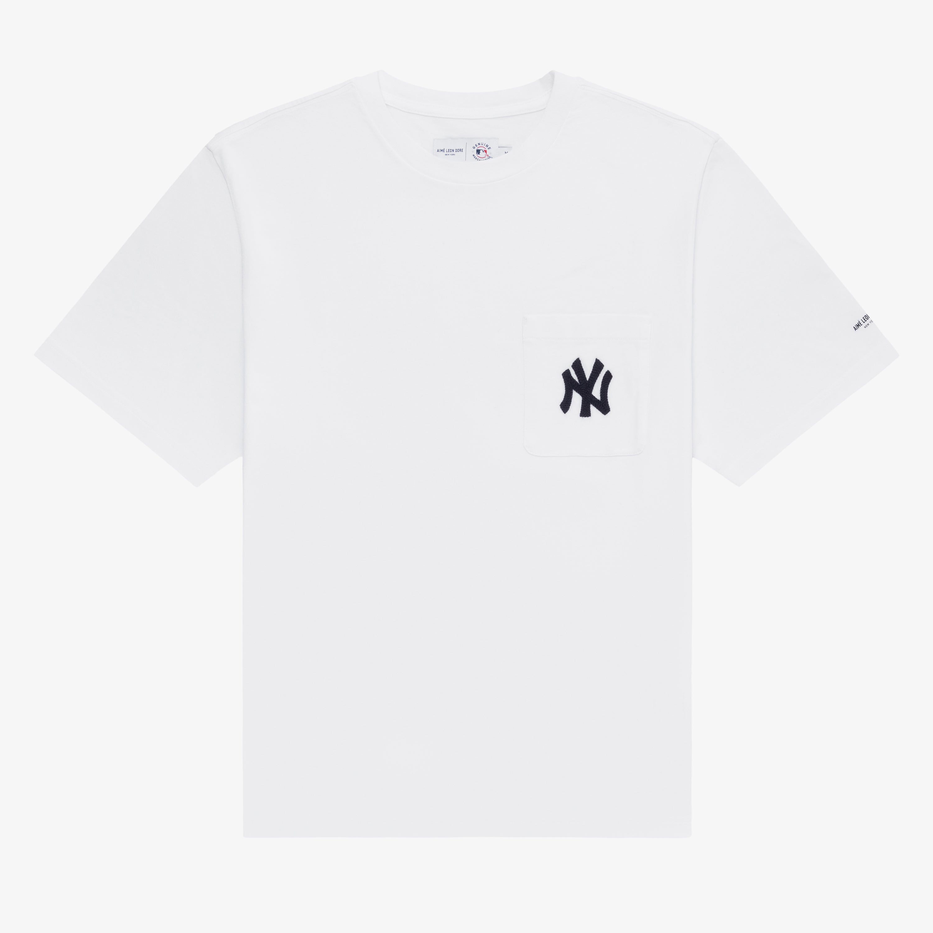 Yankees Chainstitch Pocket Tee