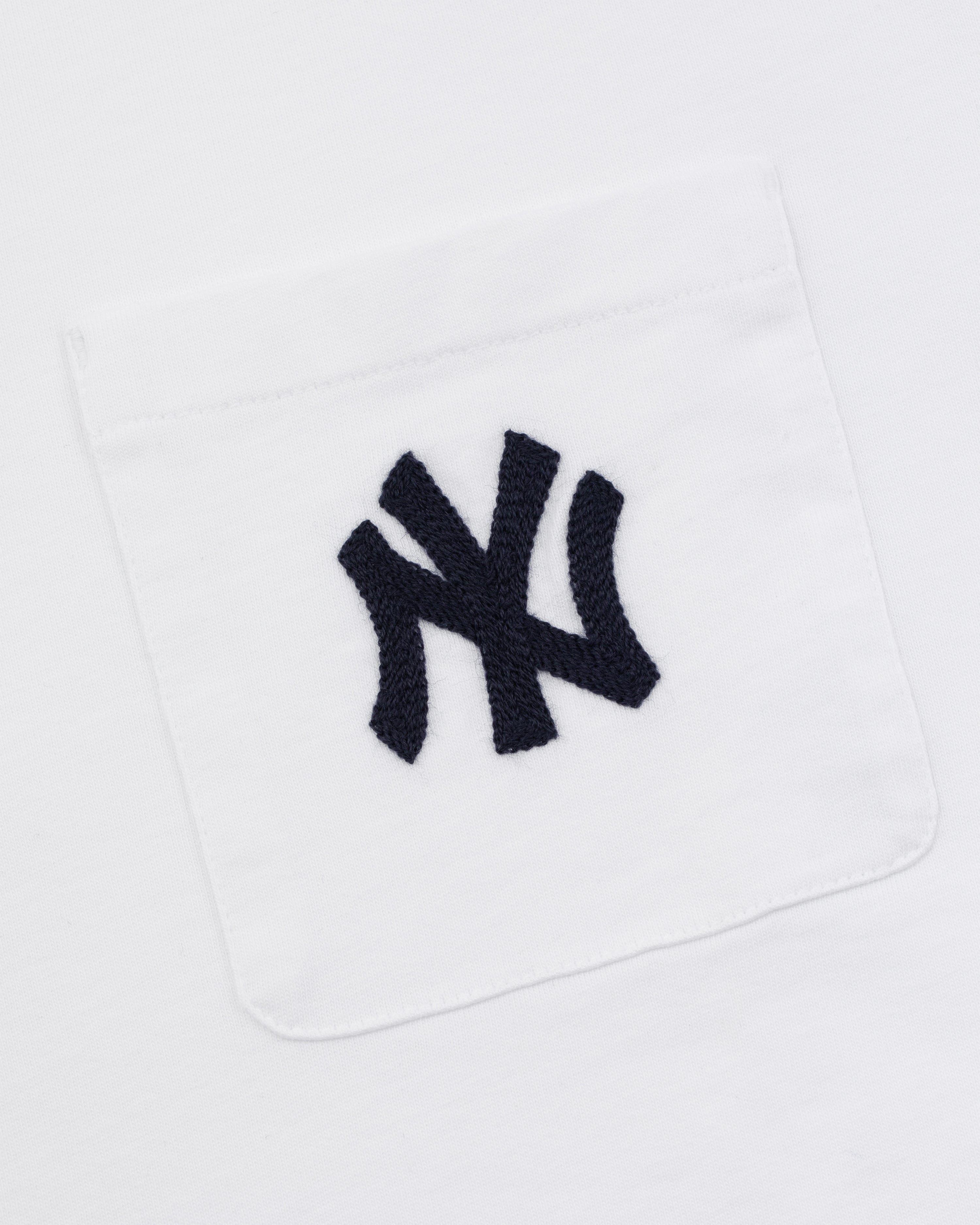 Yankees Chainstitch Pocket Tee 3