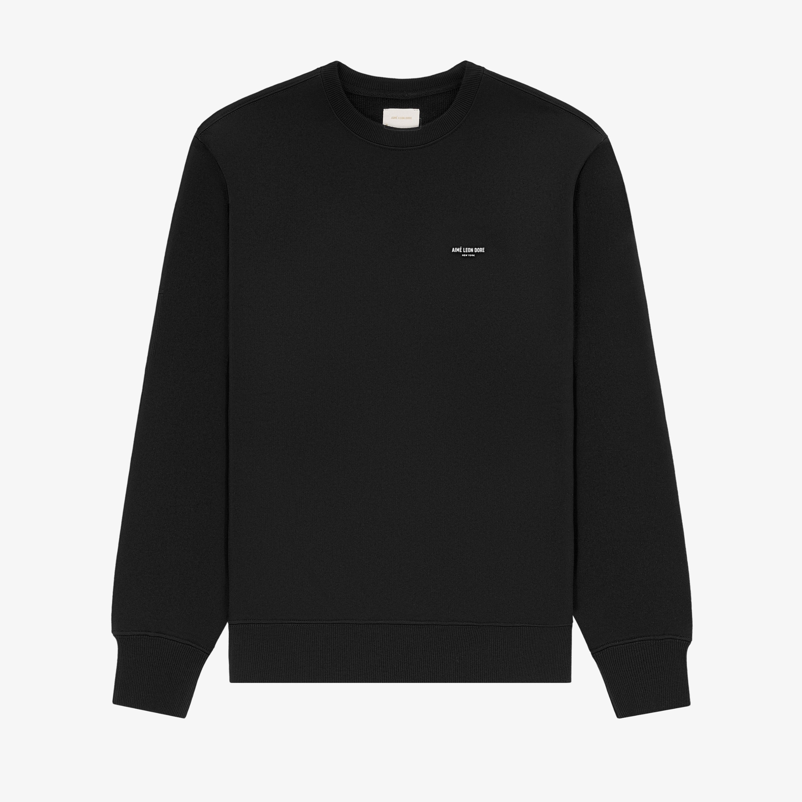 Micro   Logo  Crewneck   Sweatshirt