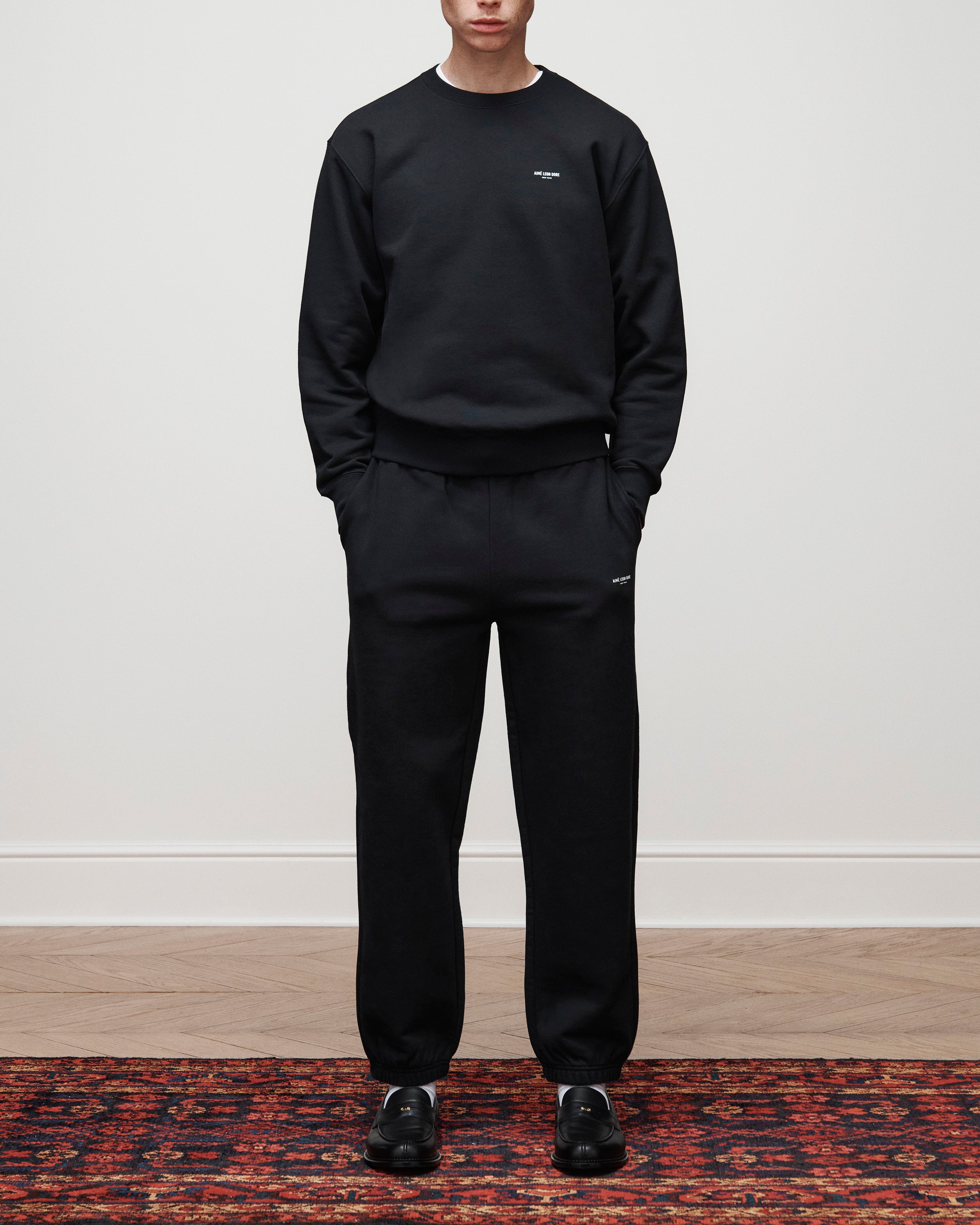 Micro   Logo  Crewneck   Sweatshirt 3