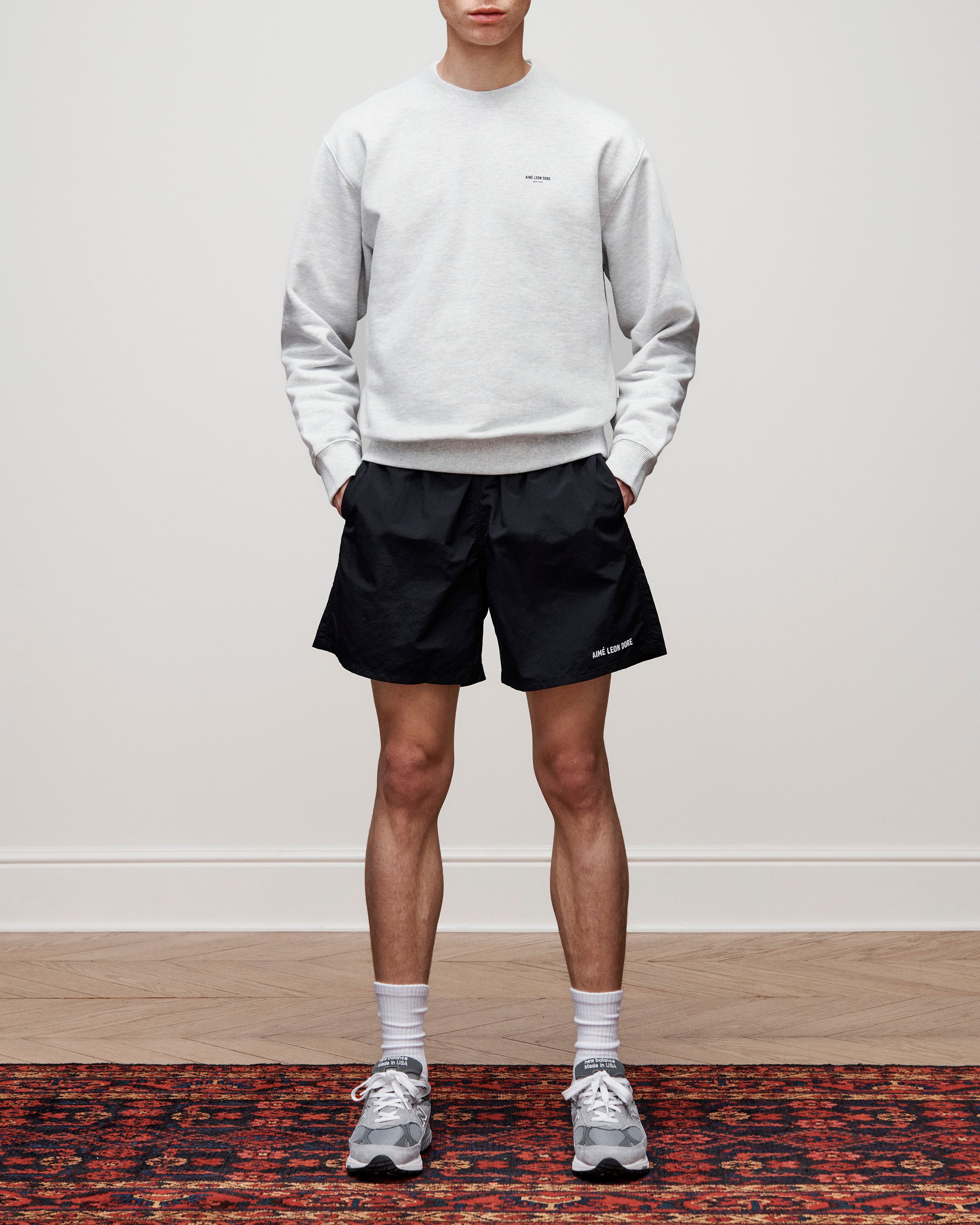 Micro   Logo  Crewneck   Sweatshirt 3