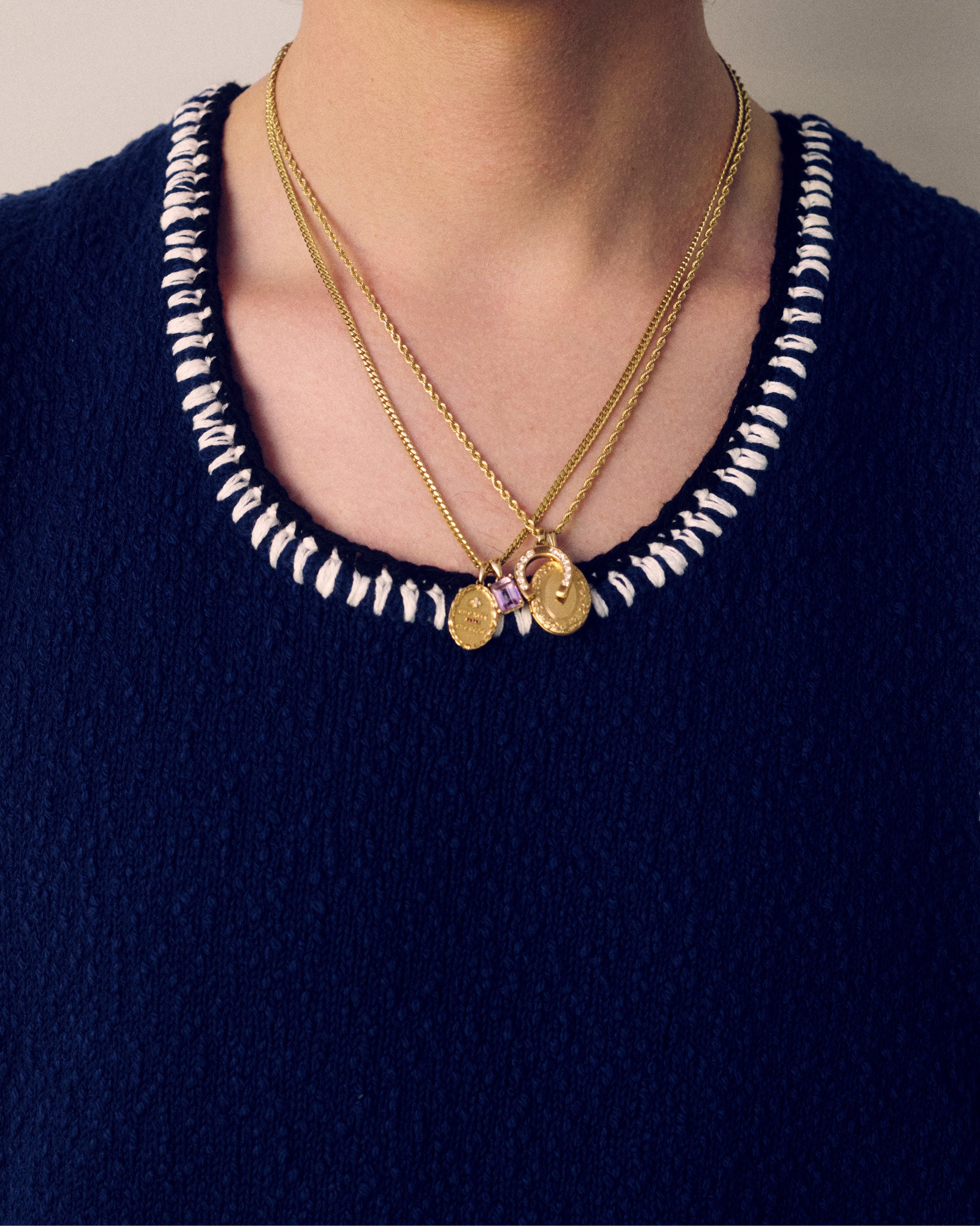 14Kt Gold Gemstone Pendant 3