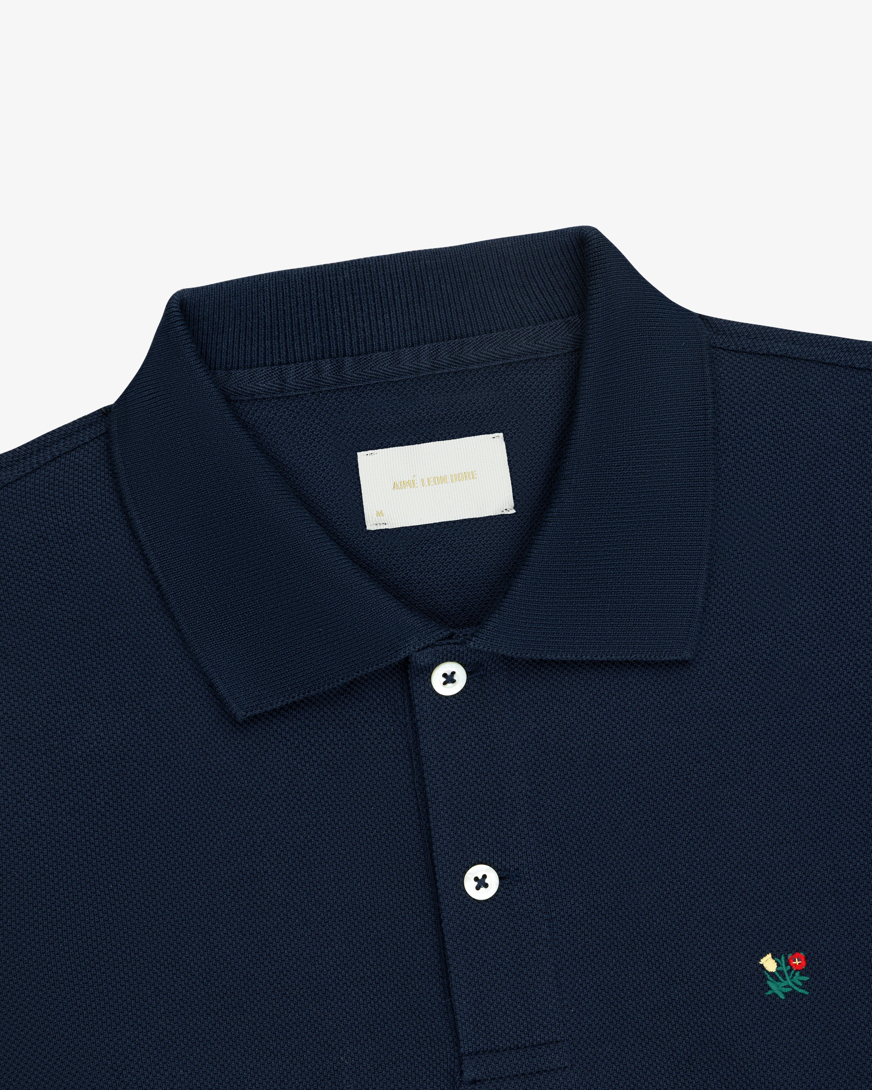 Long-Sleeve Crest   Piqué Polo 3