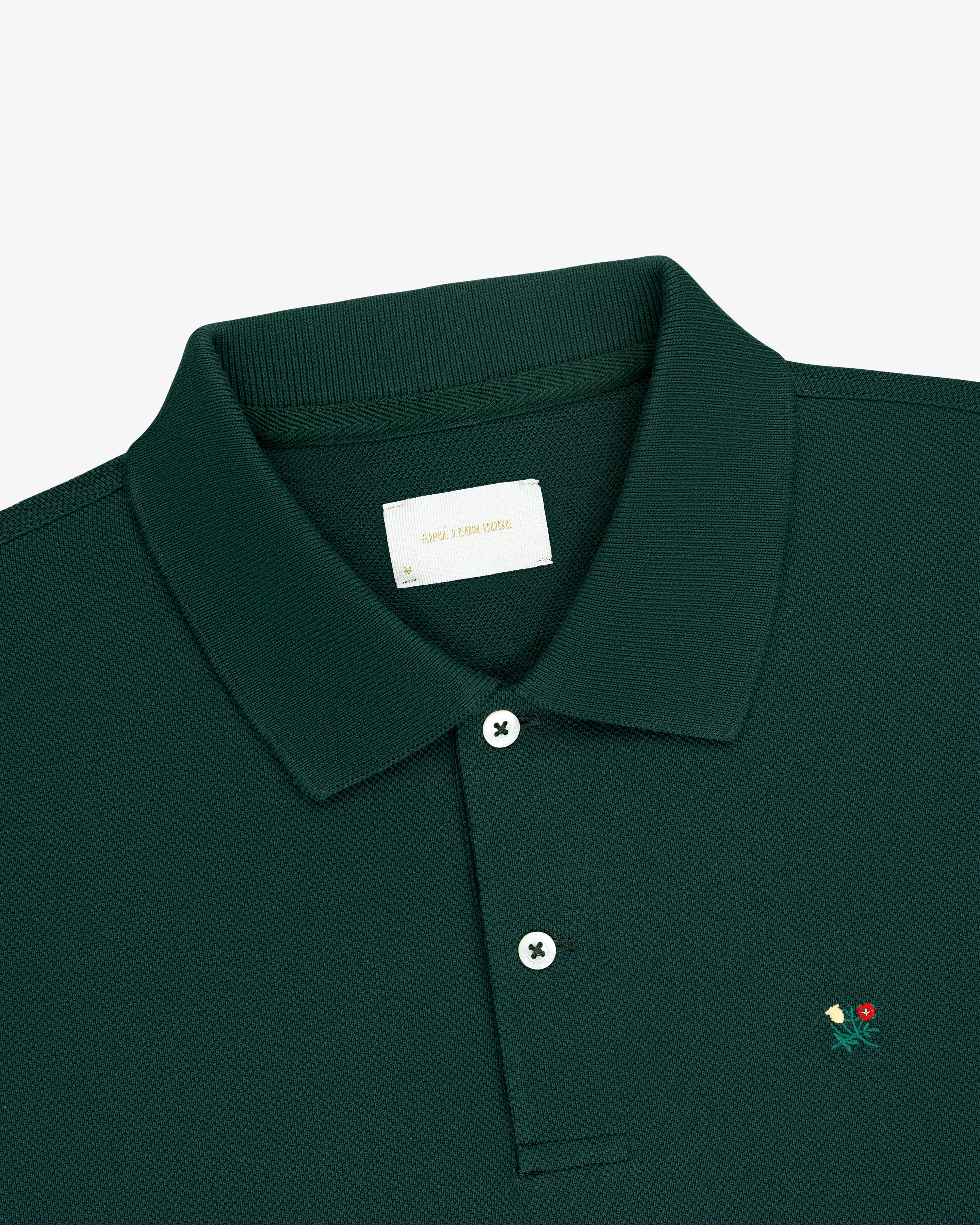 Long-Sleeve Crest   Piqué Polo 3
