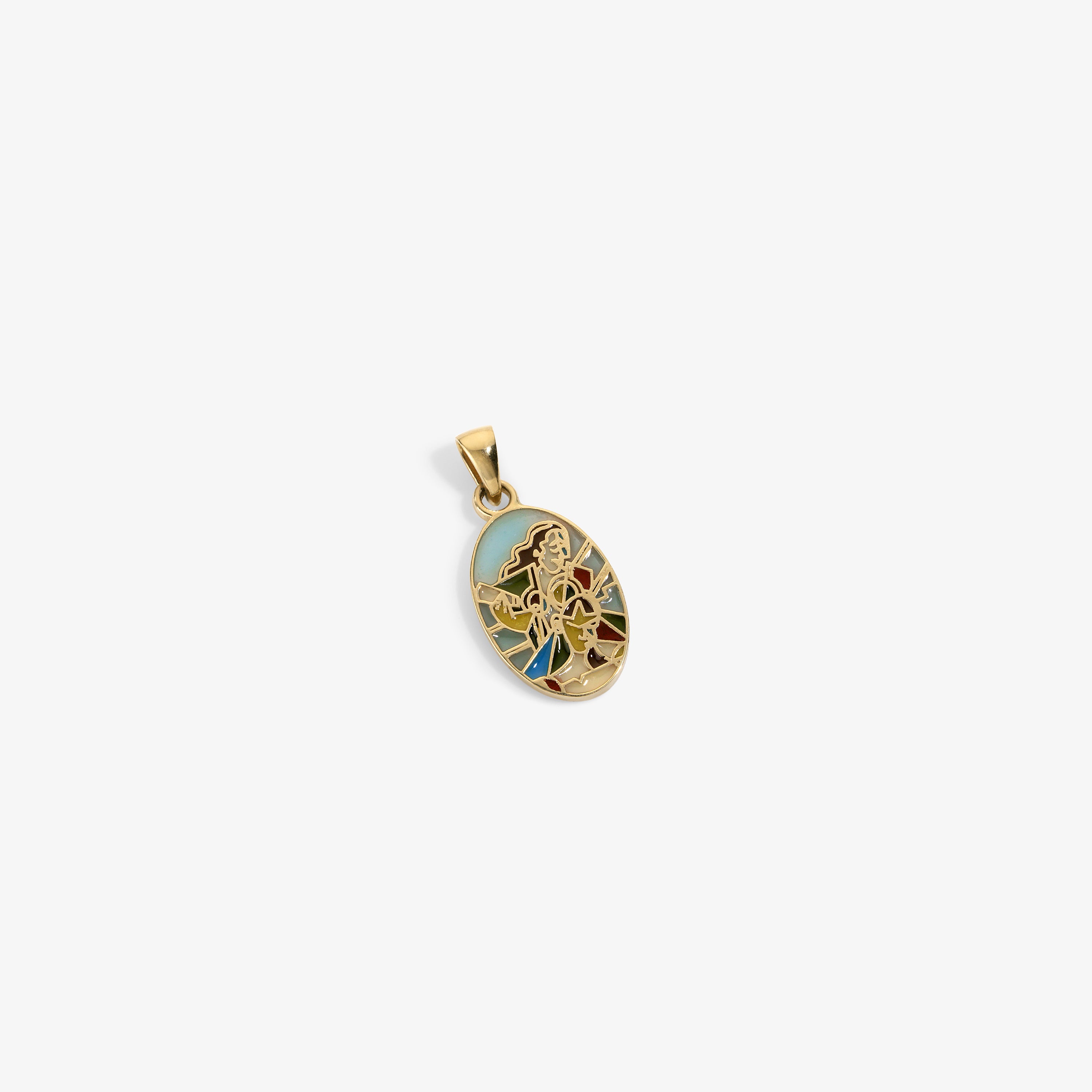 14Kt Gold Molina Pendant