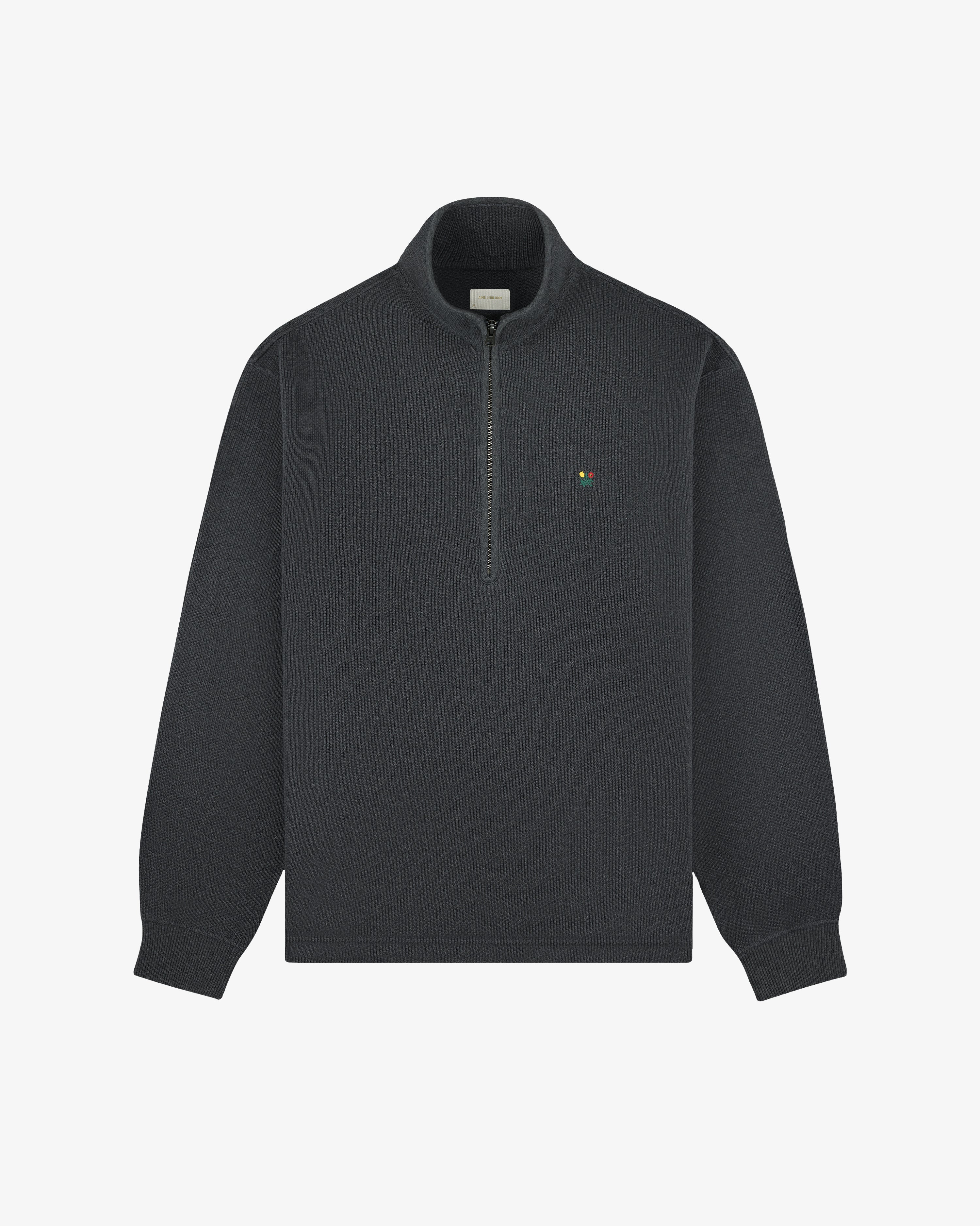 Crest Piqué Half-Zip Pullover 2