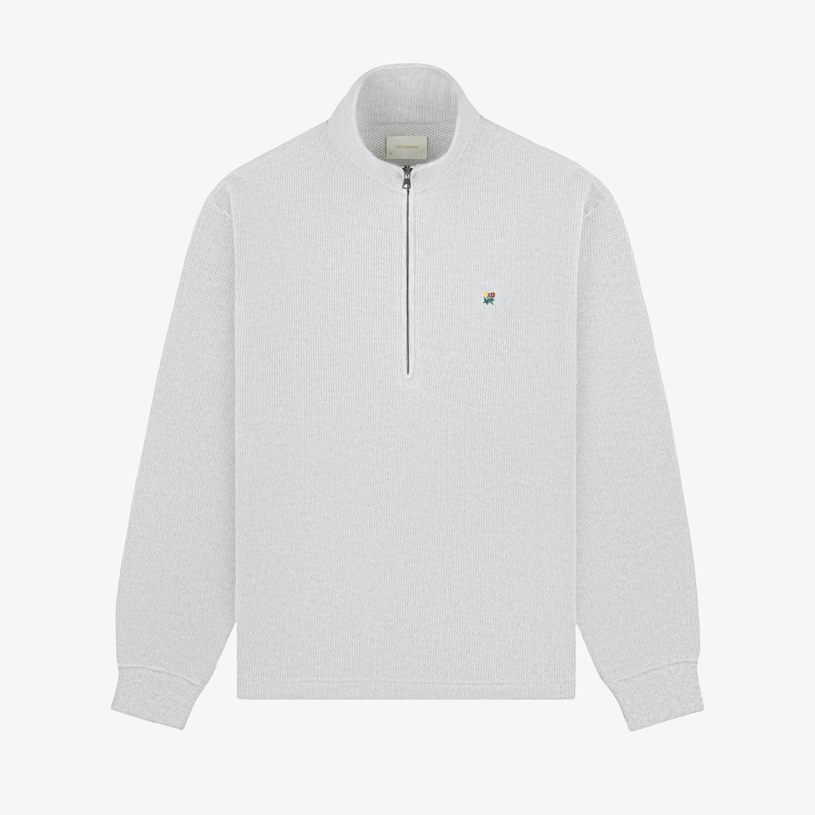 Crest Piqué Half-Zip Pullover
