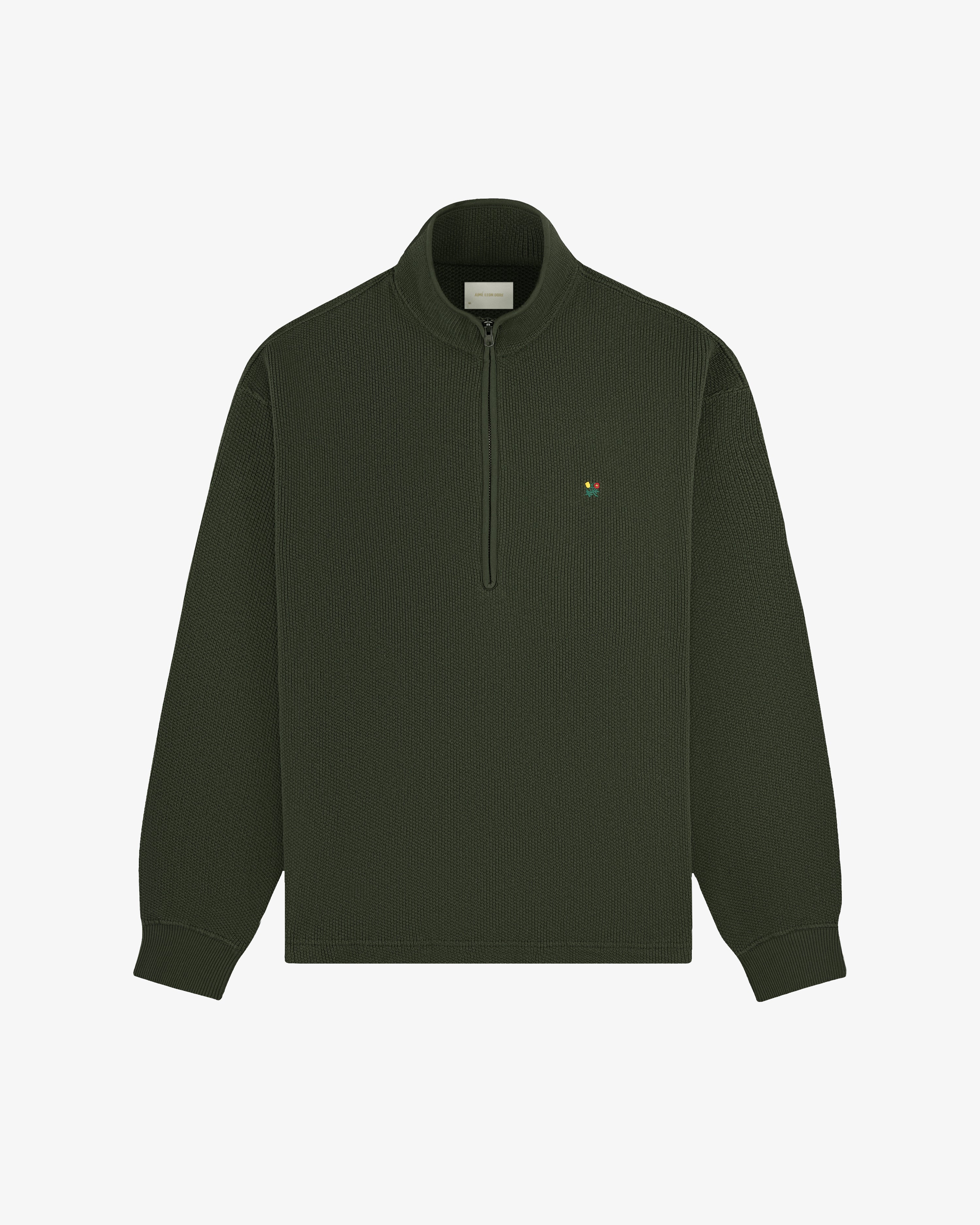 Crest Piqué Half-Zip Pullover 2
