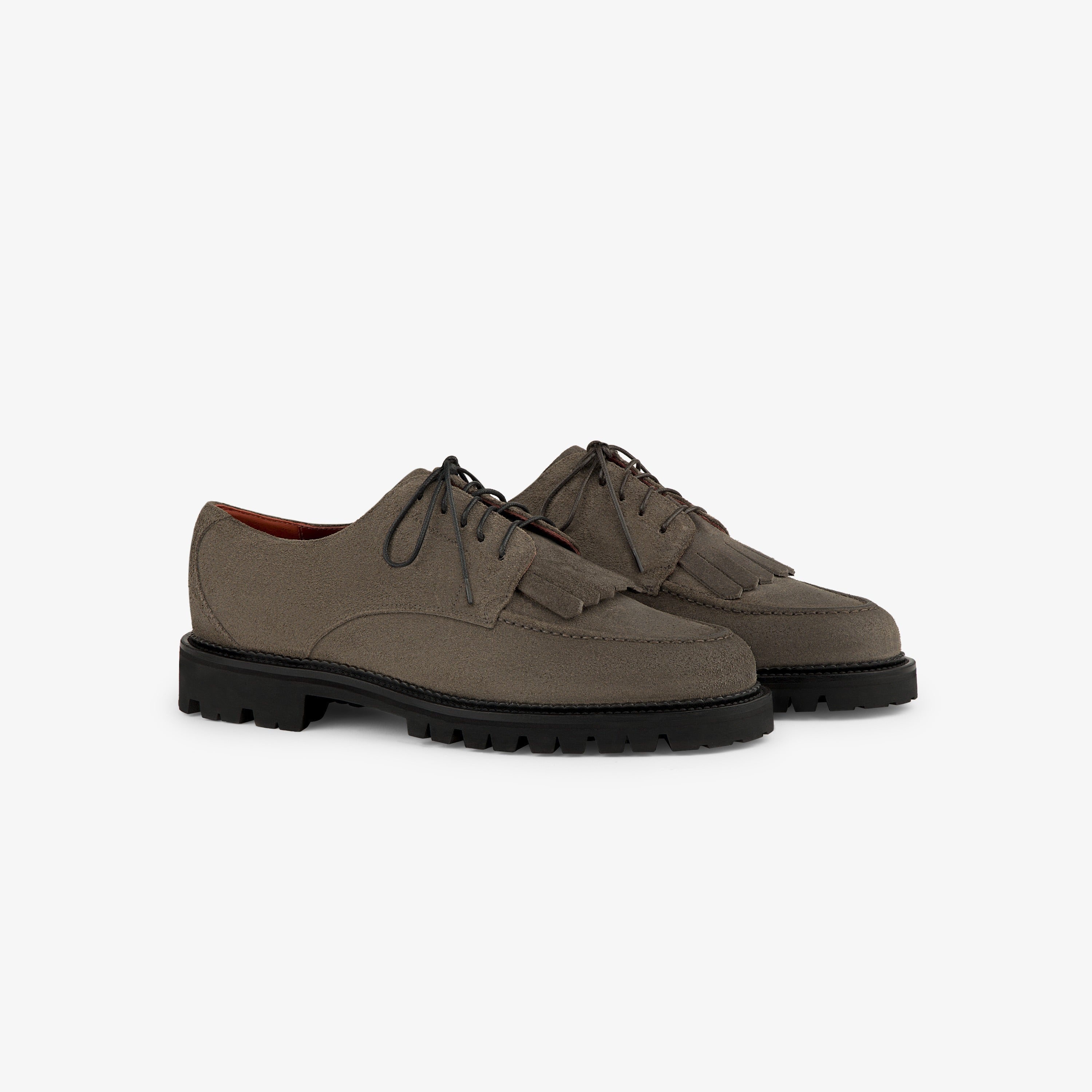Suede Lug Sole Derby