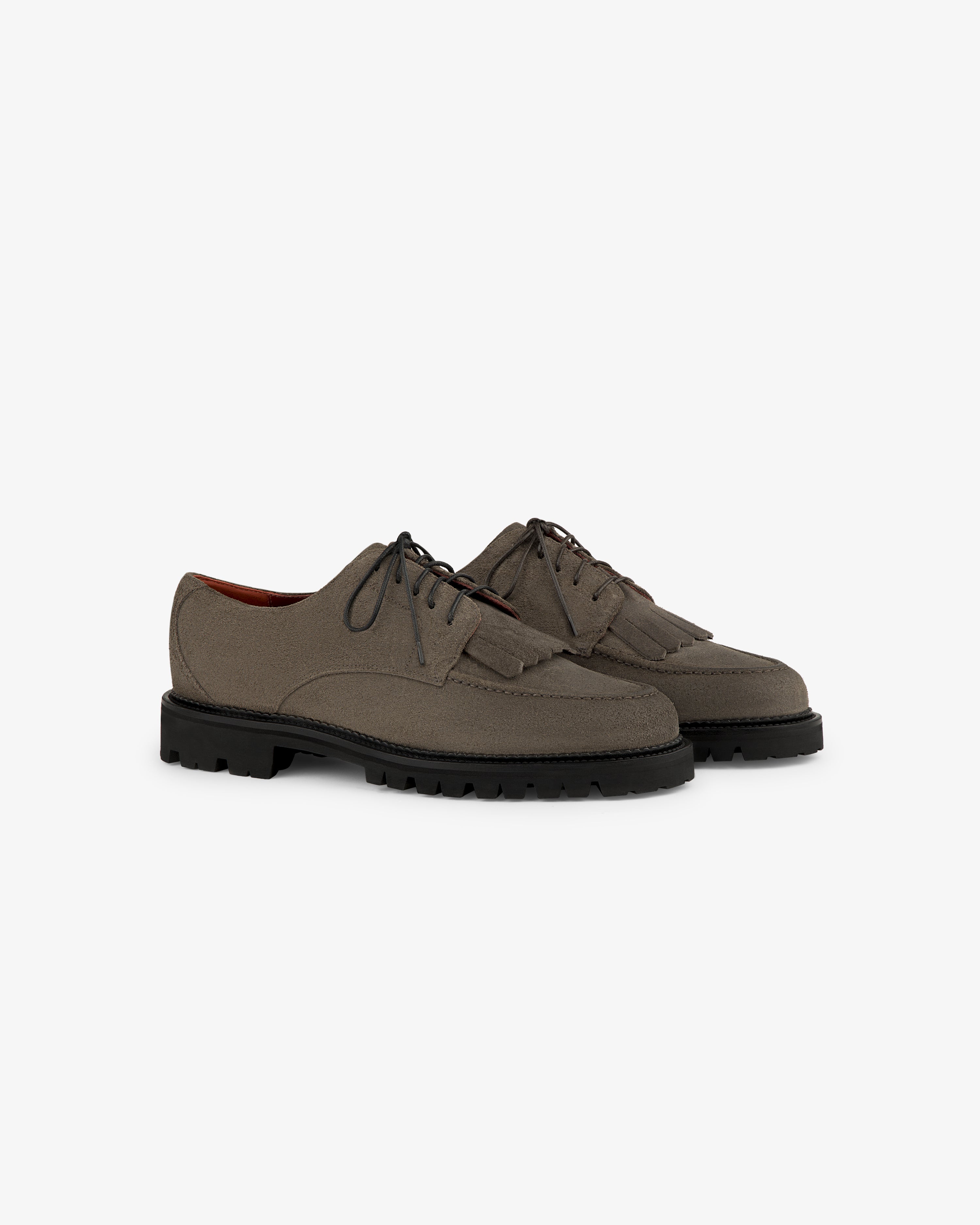 Suede Lug Sole Derby 2