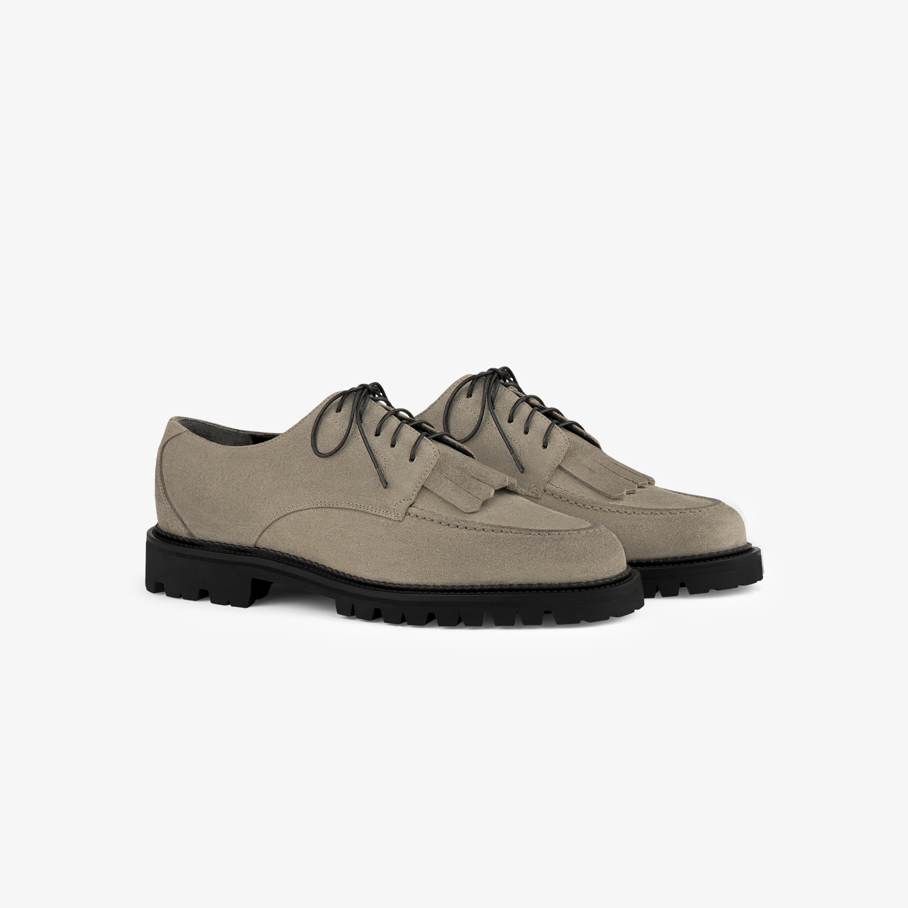 Suede Lug Sole Derby