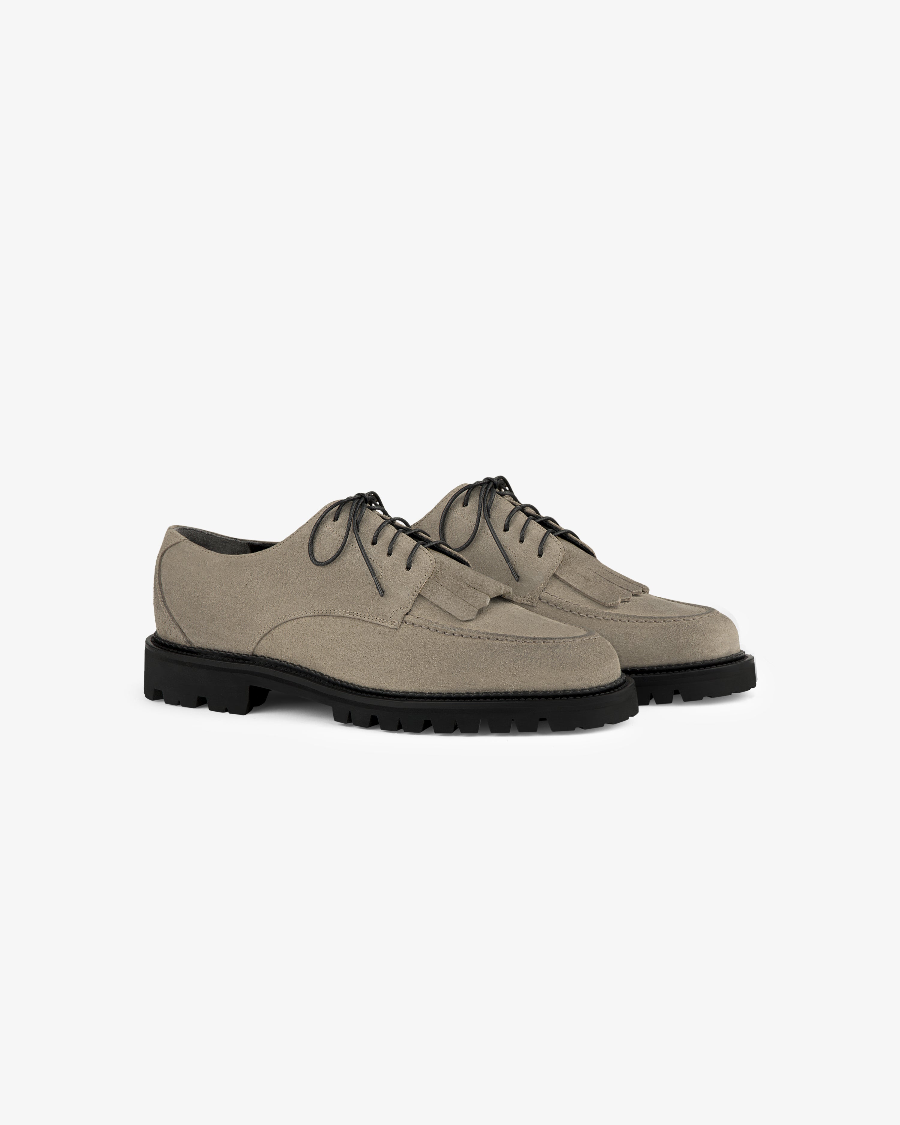 Suede Lug Sole Derby 2