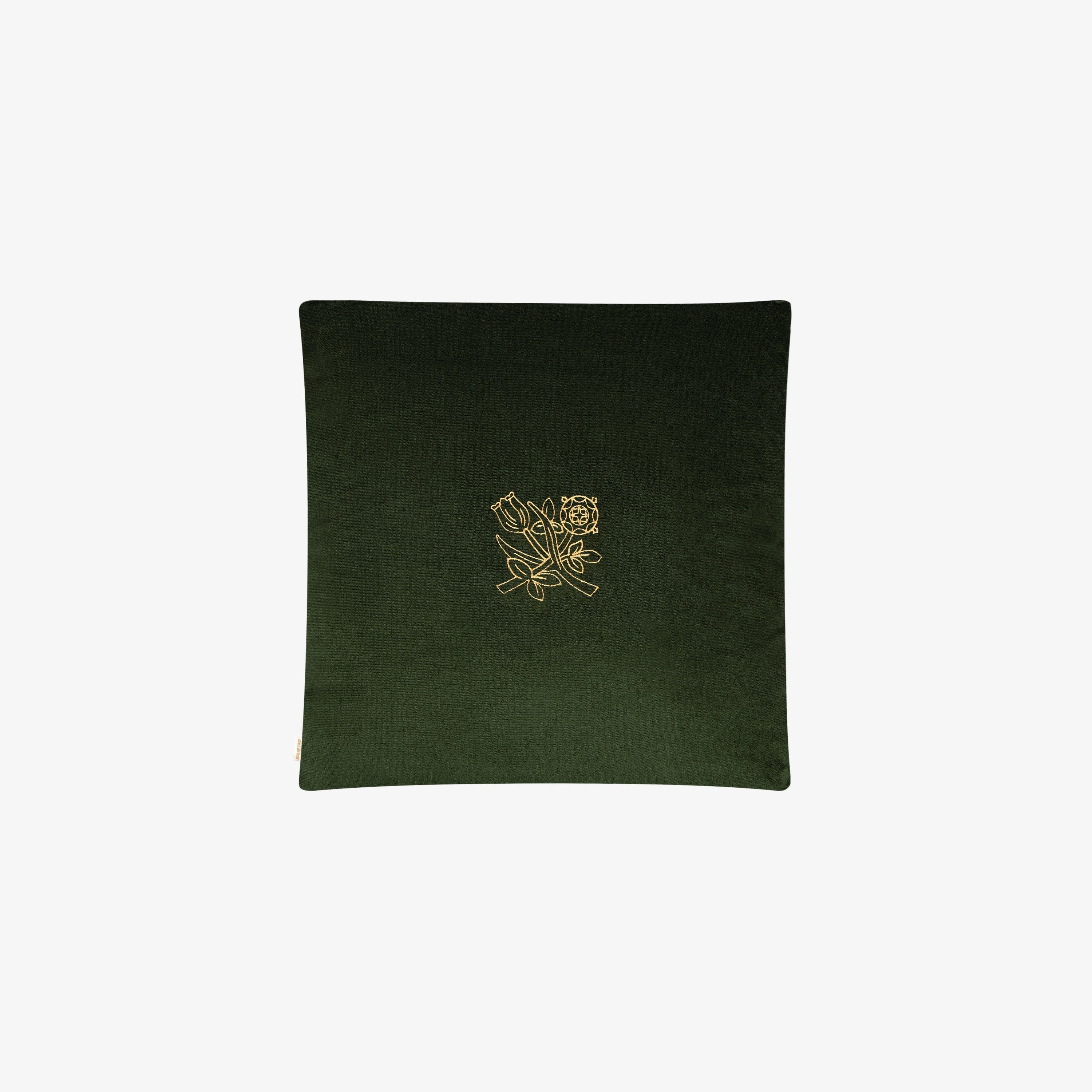 Queens Crest Throw Pillow