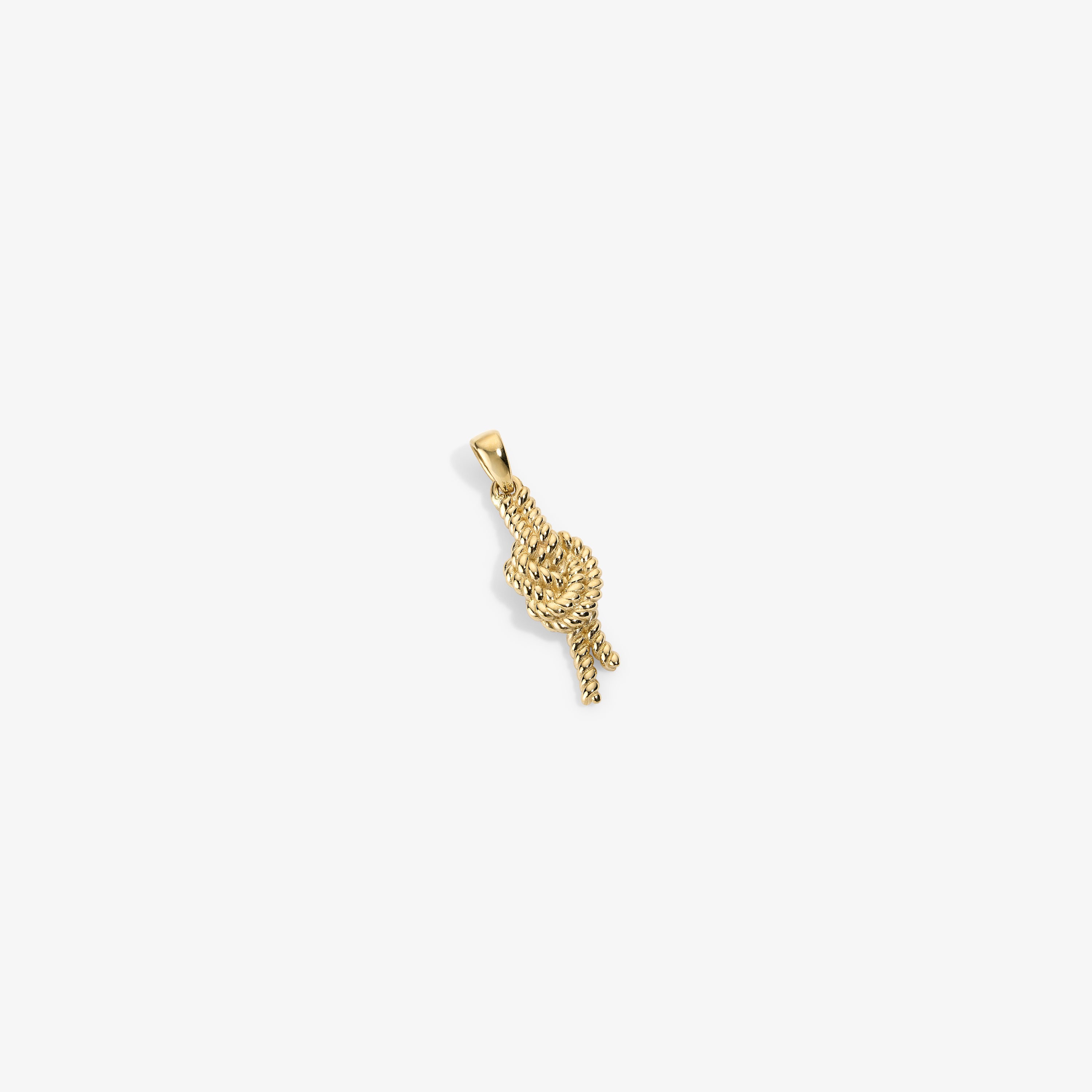 14Kt Gold Nautical Knot Pendant