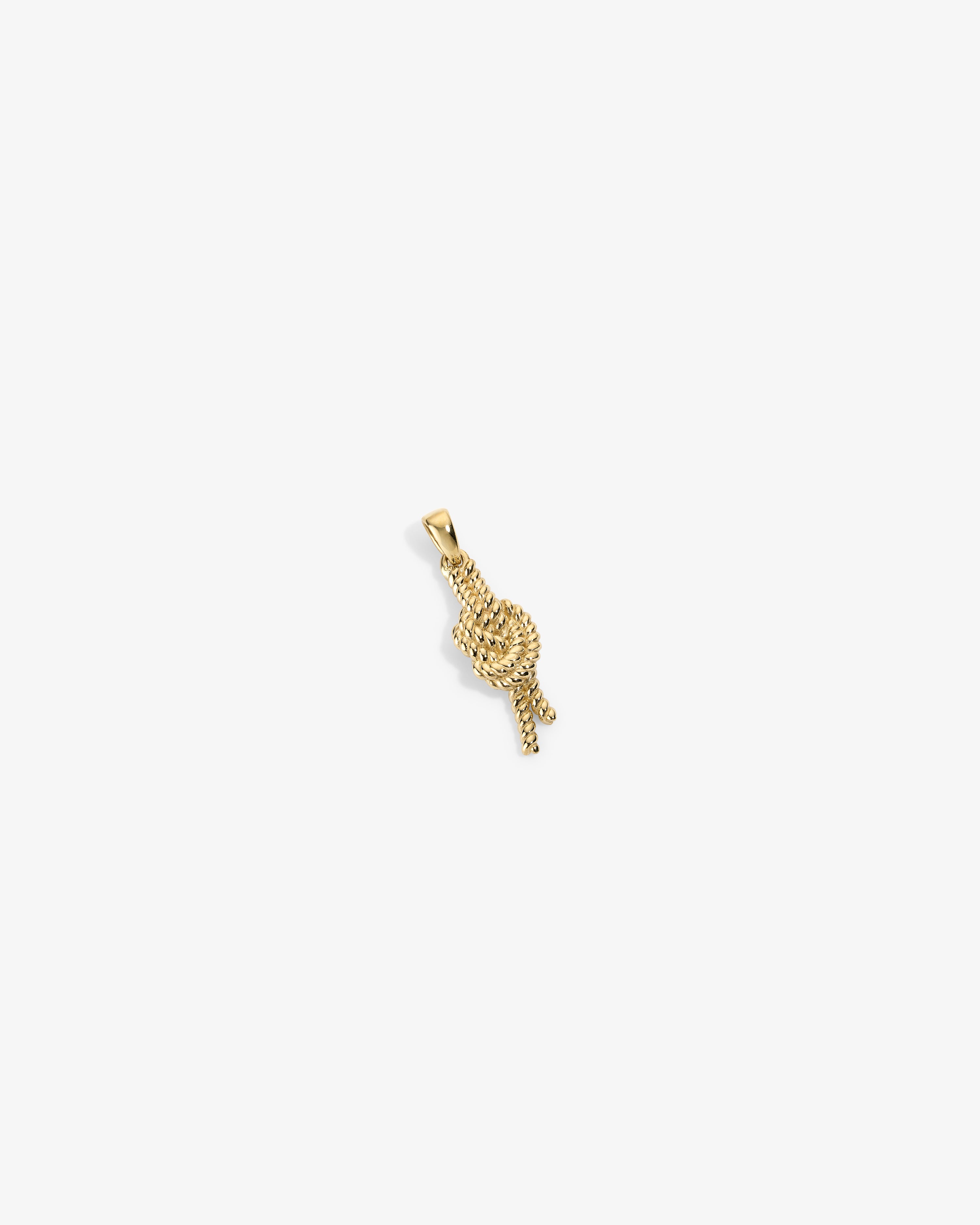 14Kt Gold Nautical Knot Pendant 2