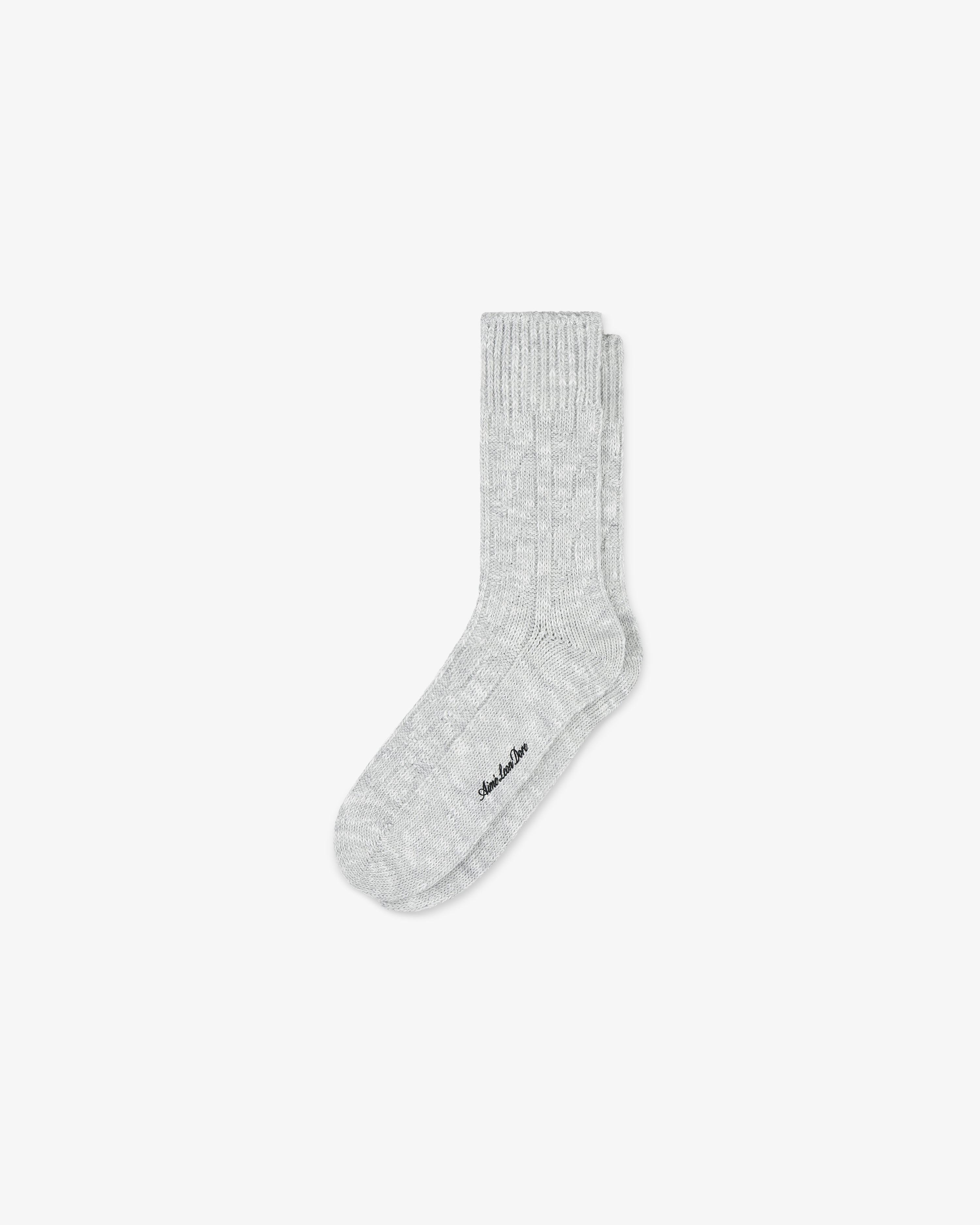 Cable Knit Hiking Sock 2