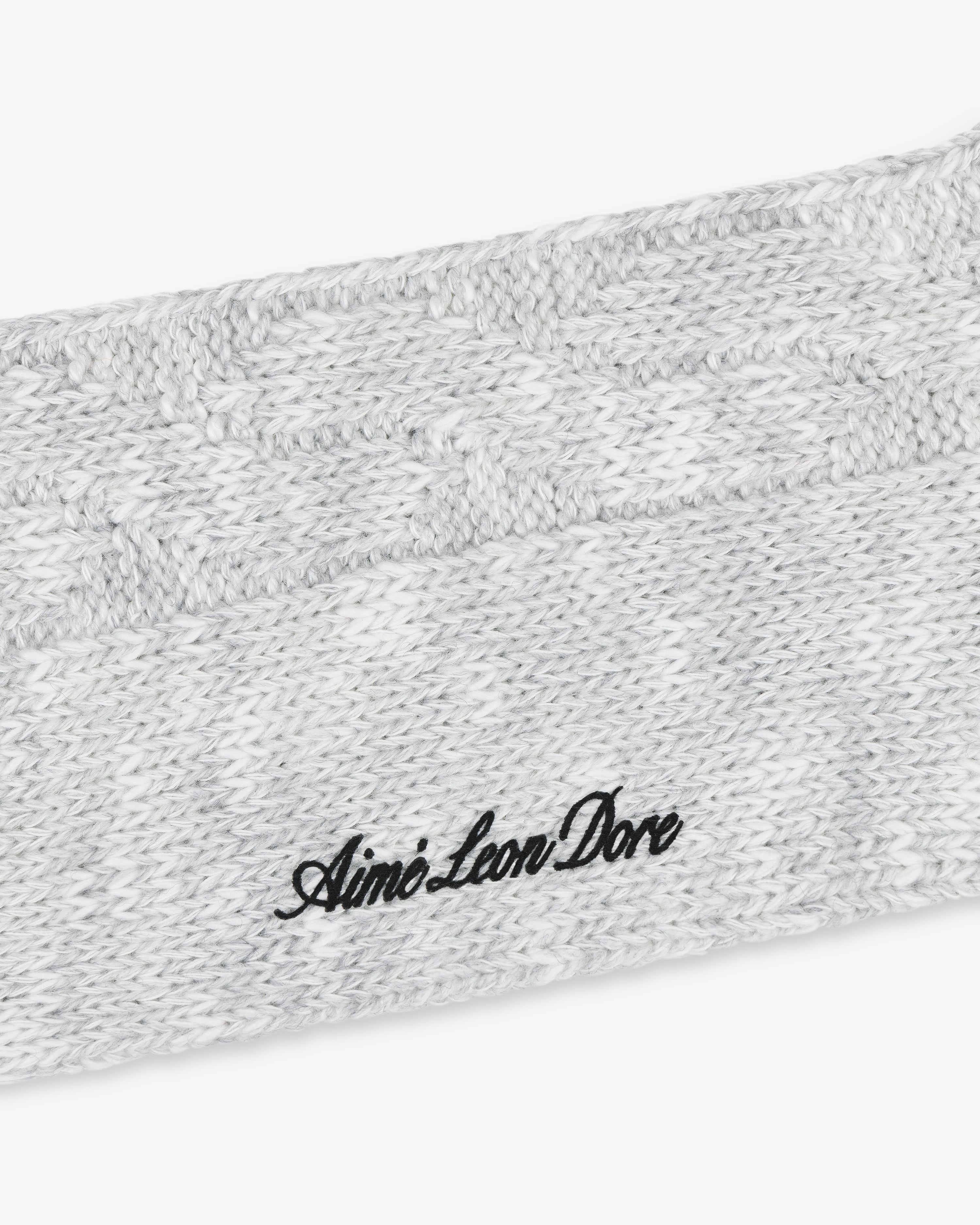 Cable Knit Hiking Sock 4