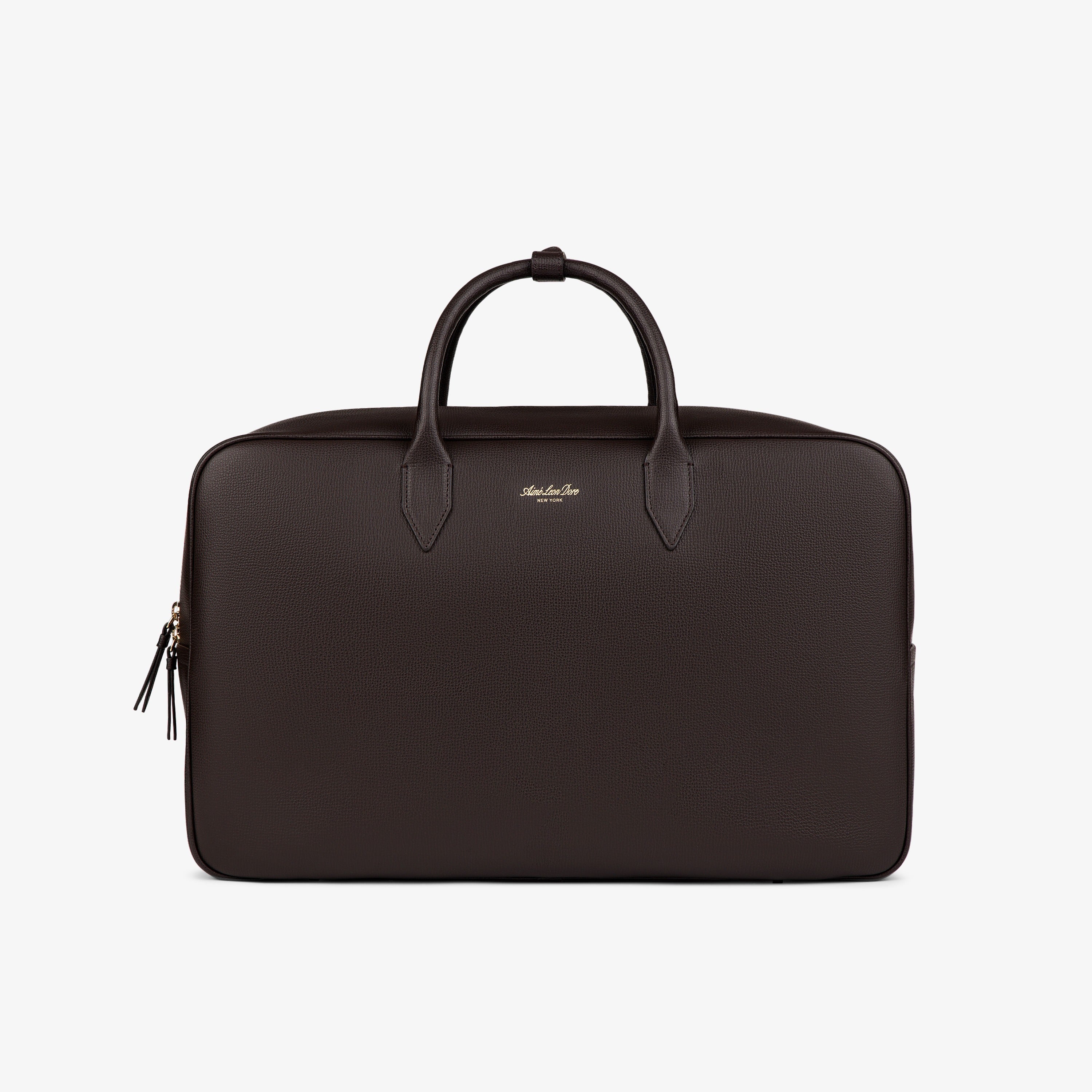 Full Grain   Leather Briefcase Duffle