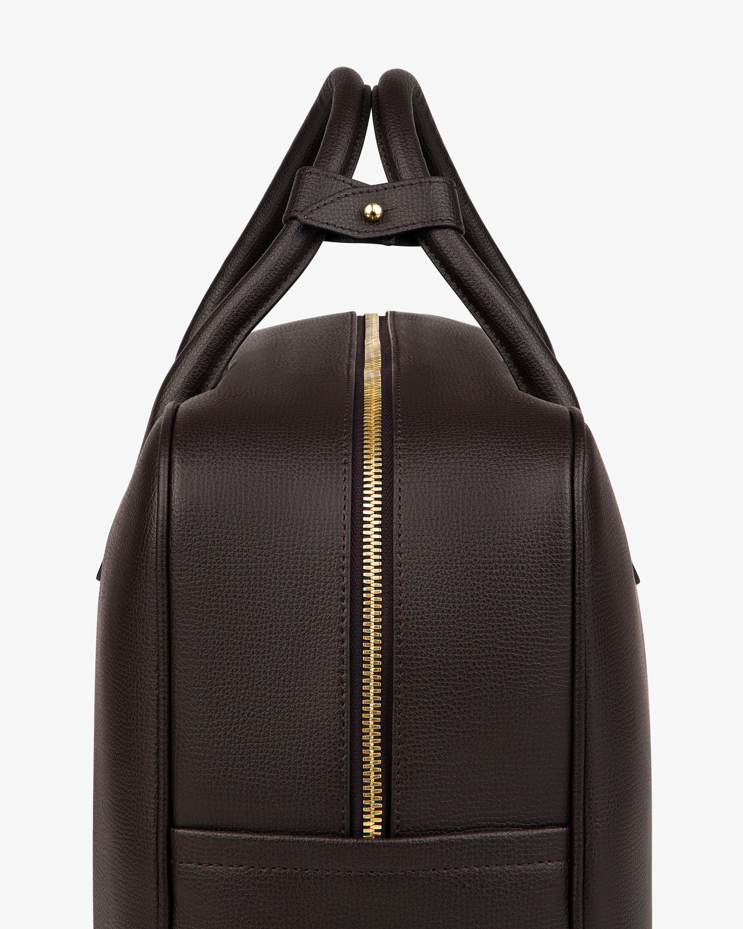 Full Grain   Leather Briefcase Duffle 4