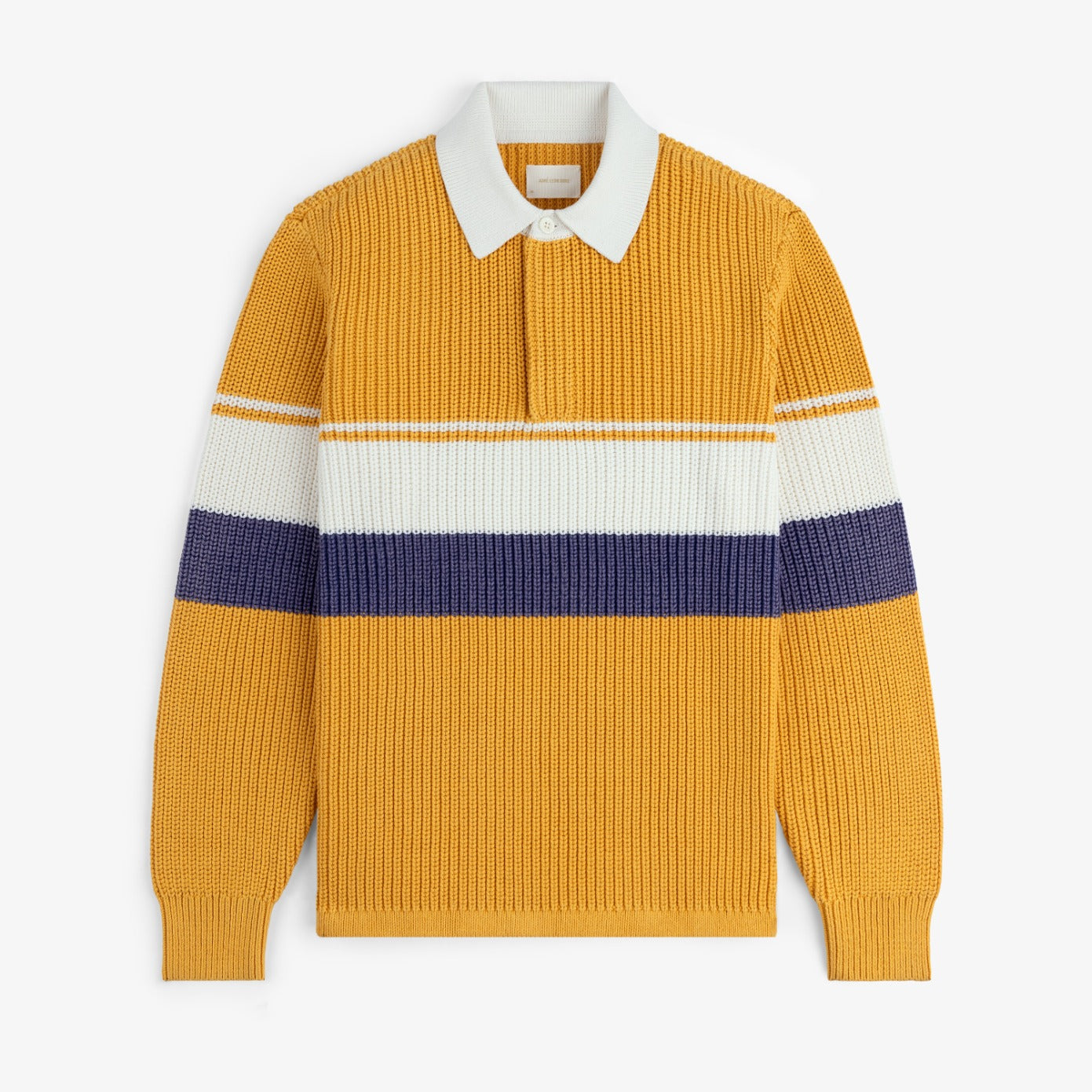 Striped Knit Rugby