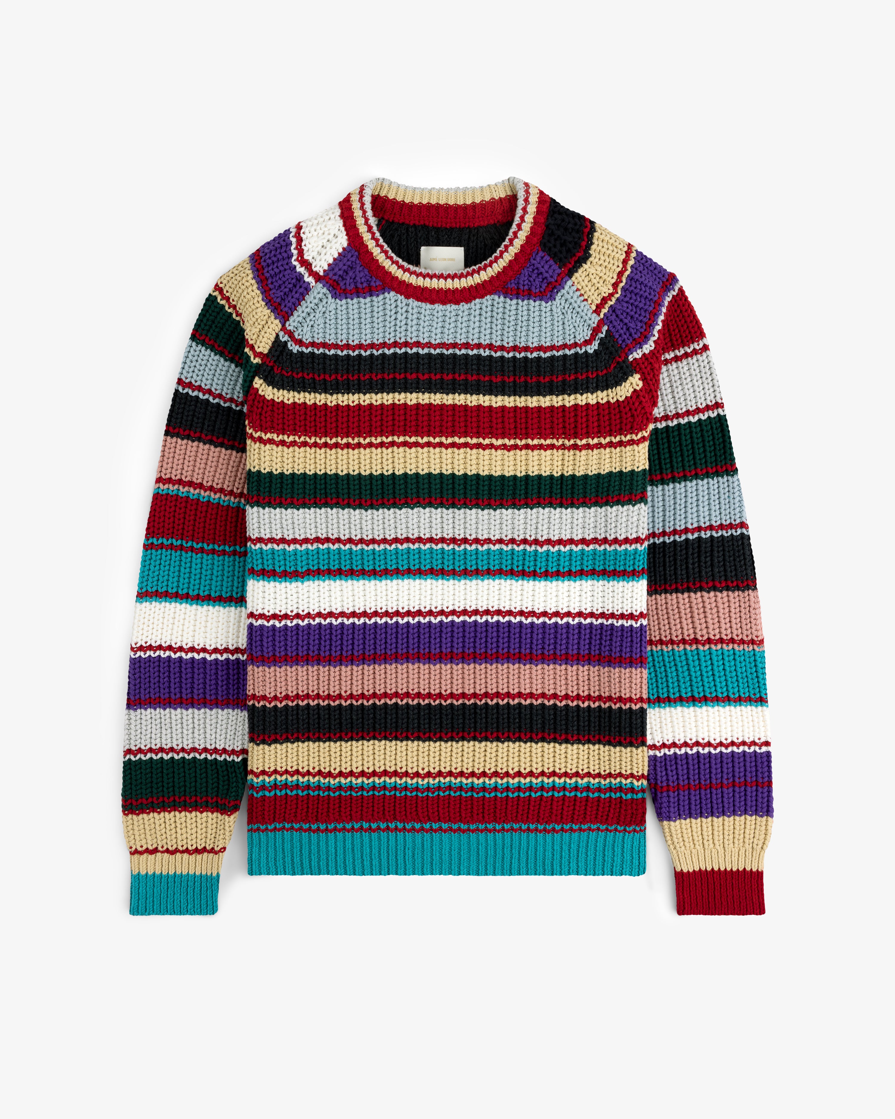 Striped Crewneck Sweater 2