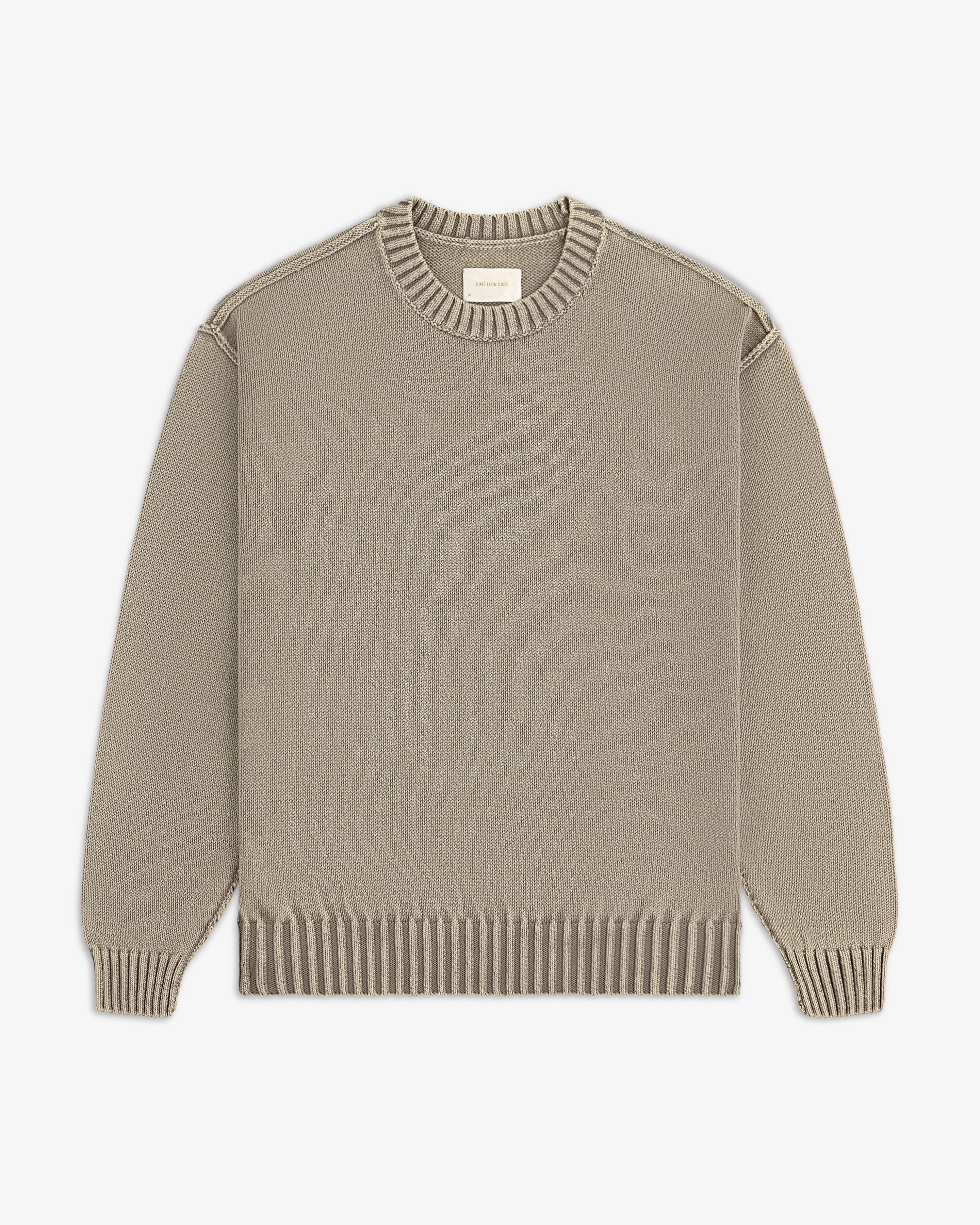 Washed Inside Out Sweater 2