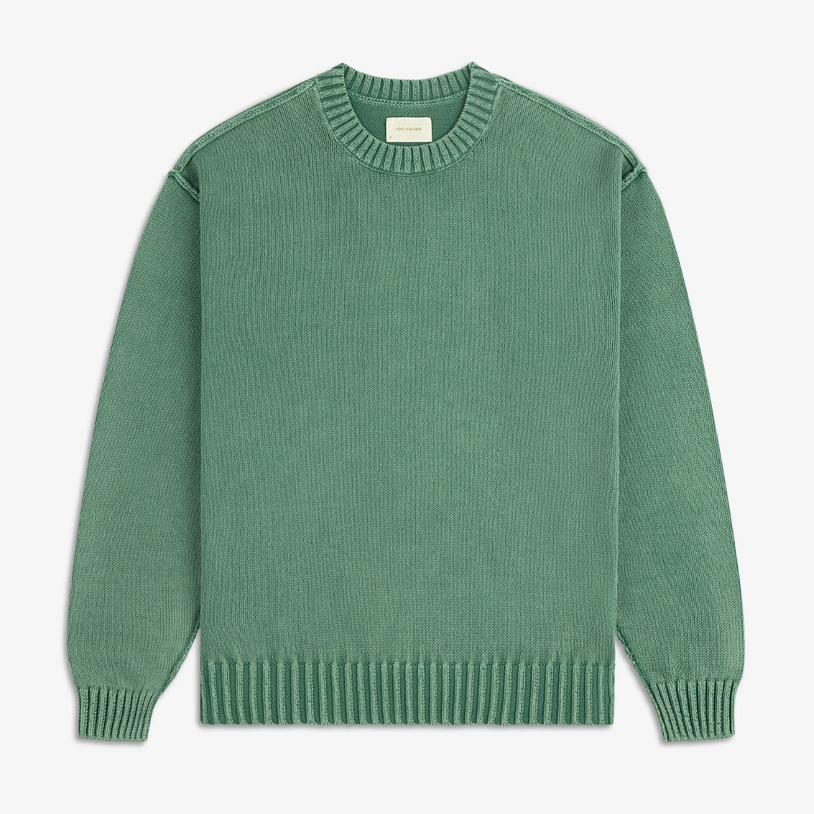 Washed Inside Out Sweater