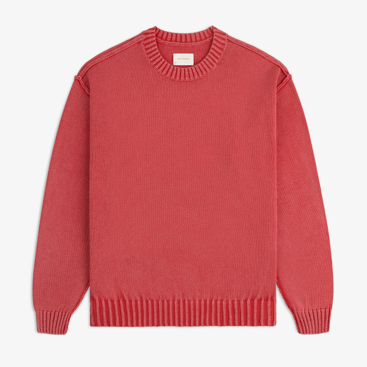 Washed Inside Out Sweater