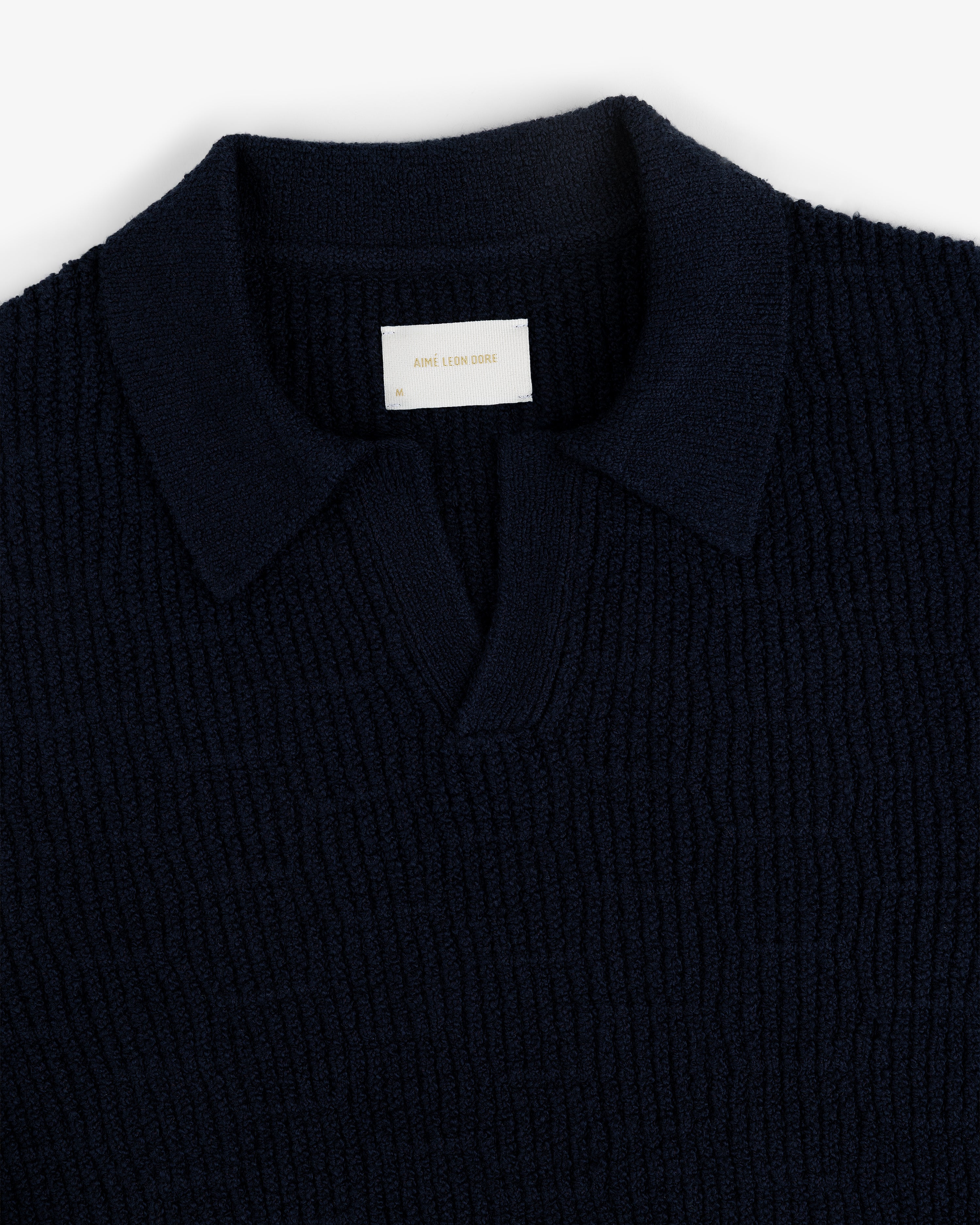 Long-Sleeve Boucle Polo 3