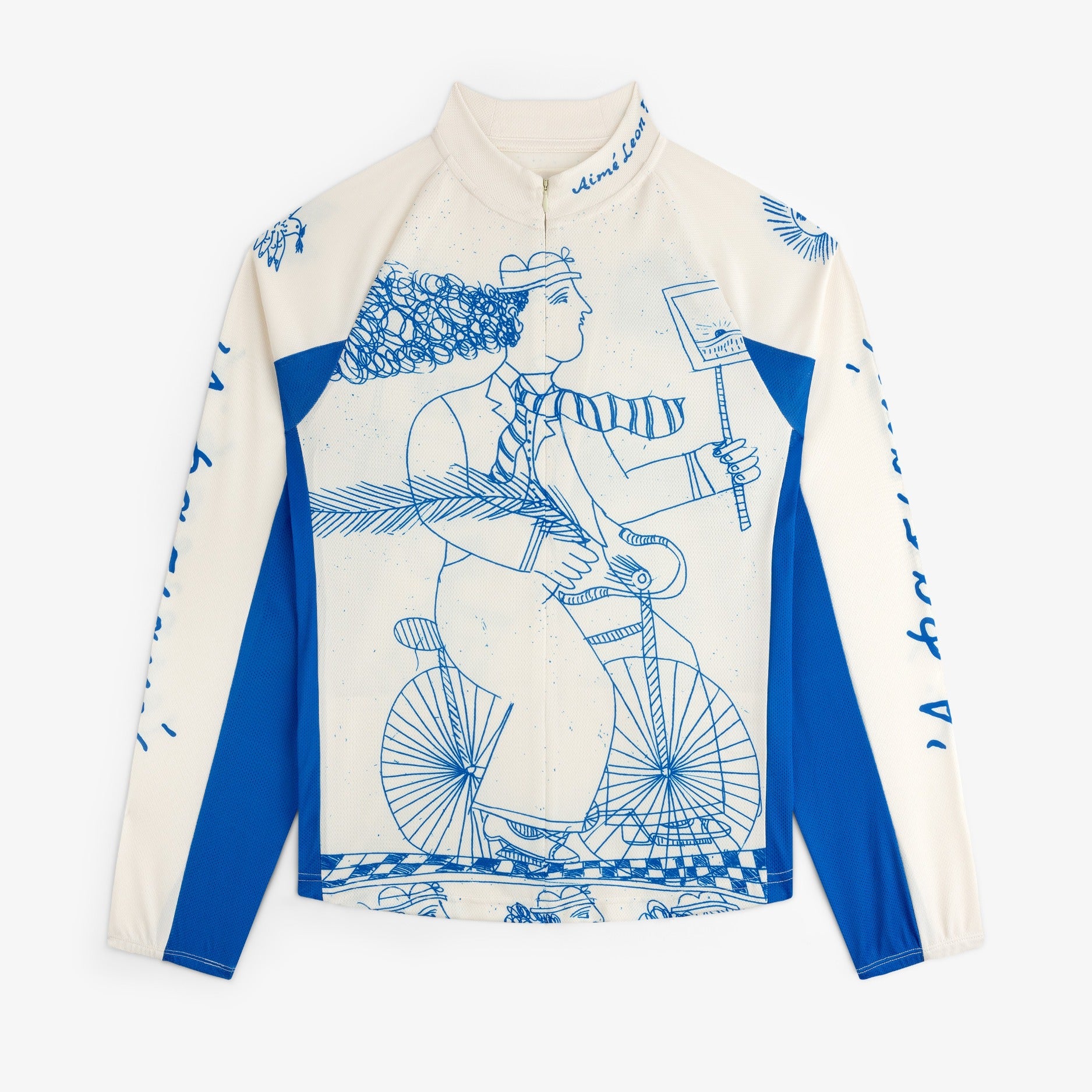 Fassianos Half-Zip Cycling Jersey