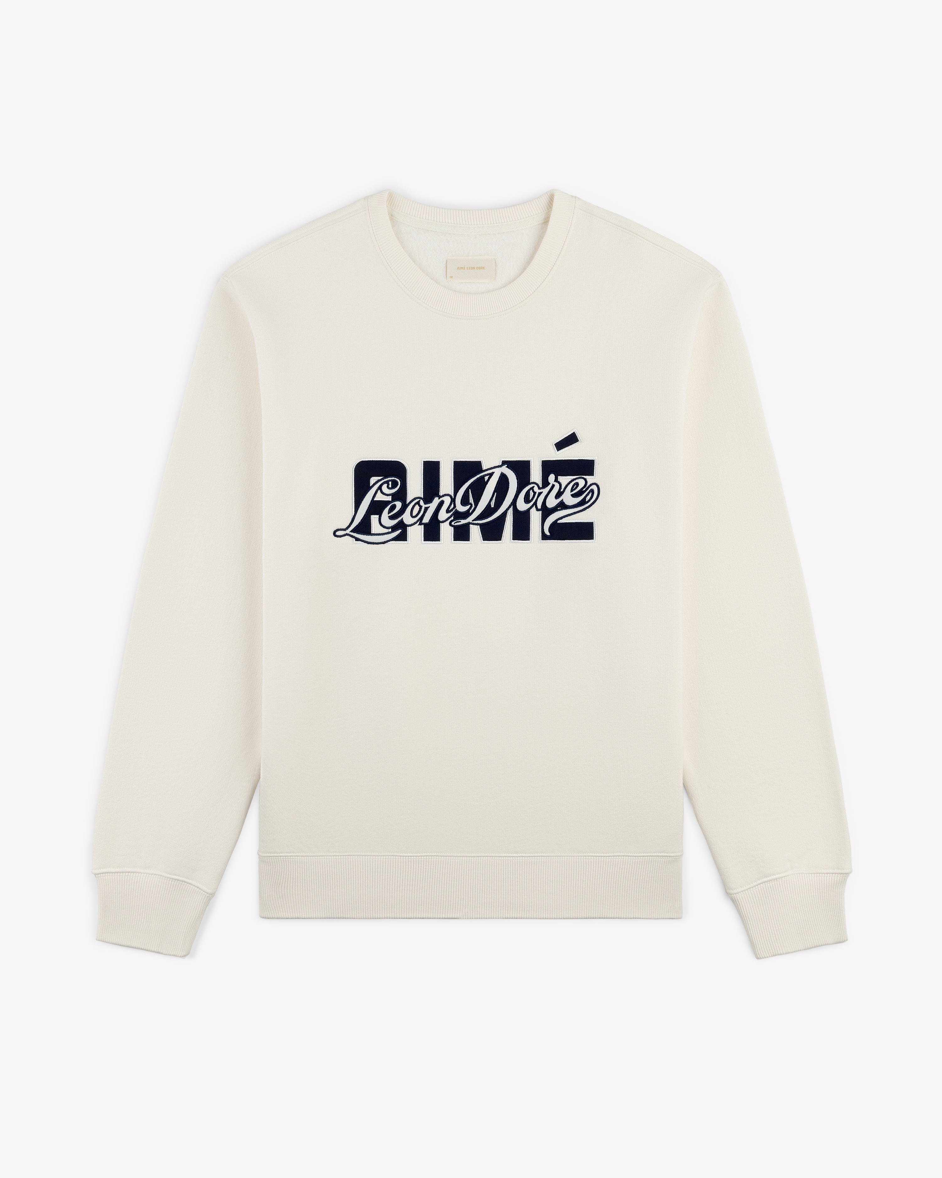Overlay Logo Crewneck Sweatshirt 2