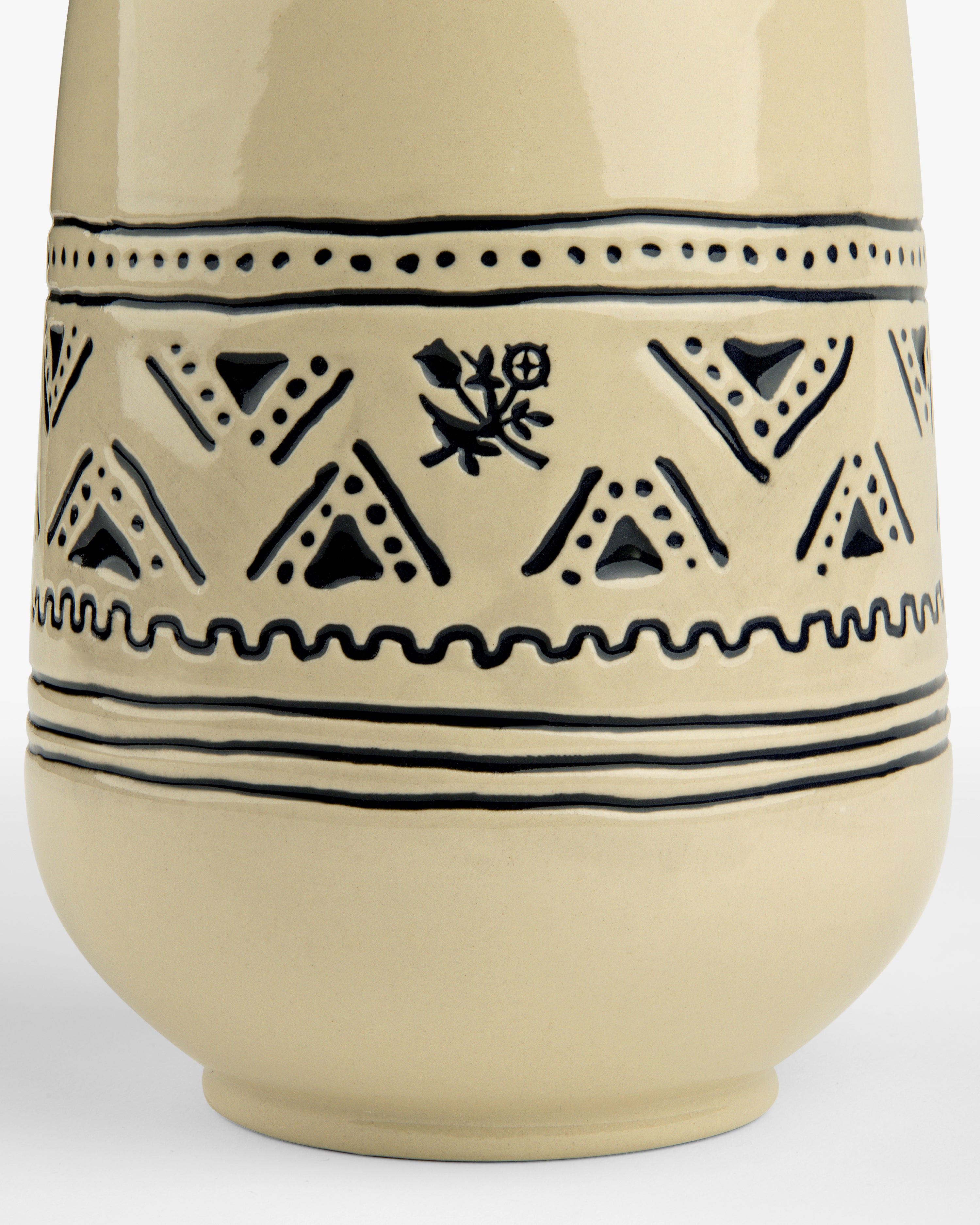 Textile Patterned Vase 3