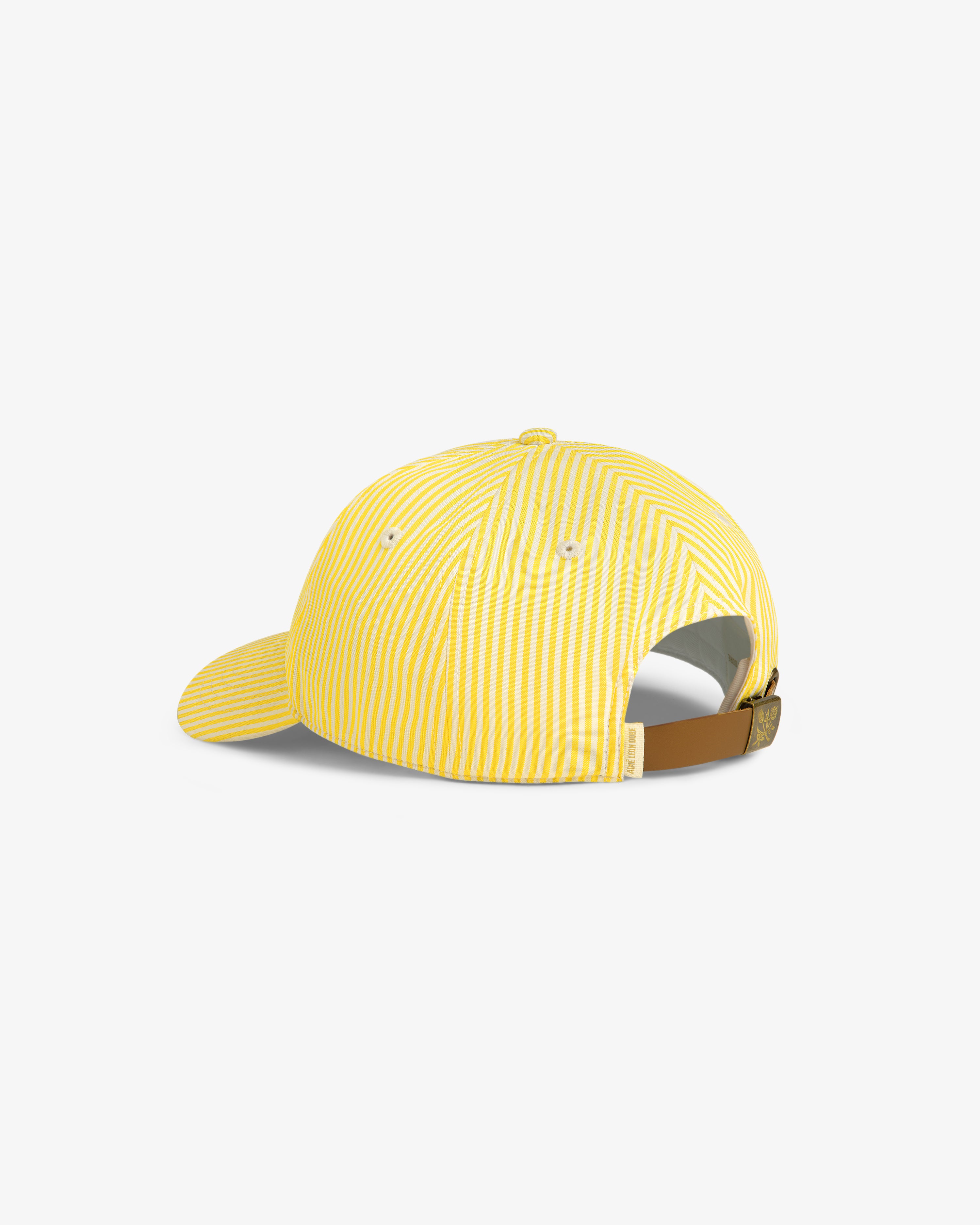 Striped Crest Logo Hat 4