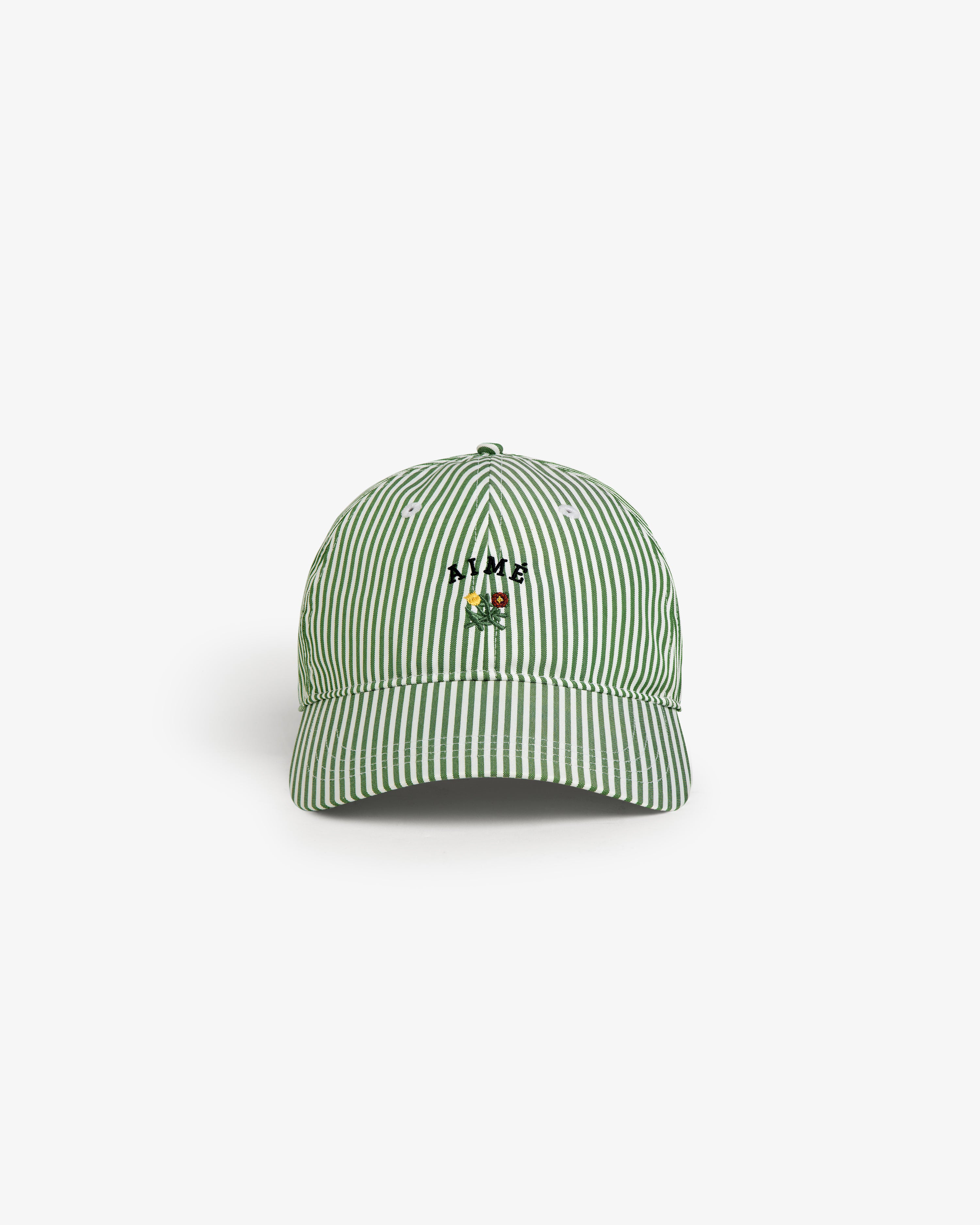 Striped Crest Logo Hat 2