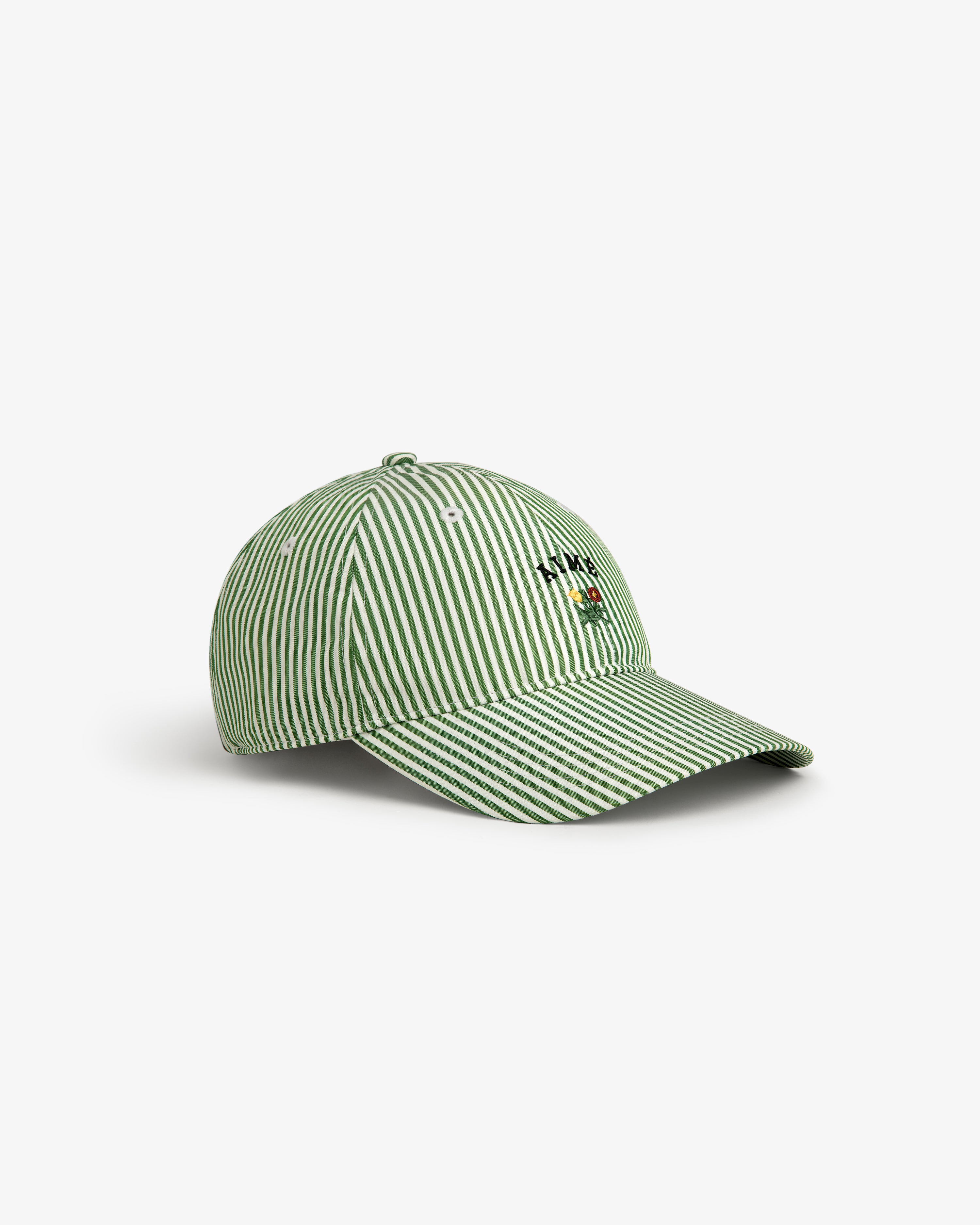 Striped Crest Logo Hat 3