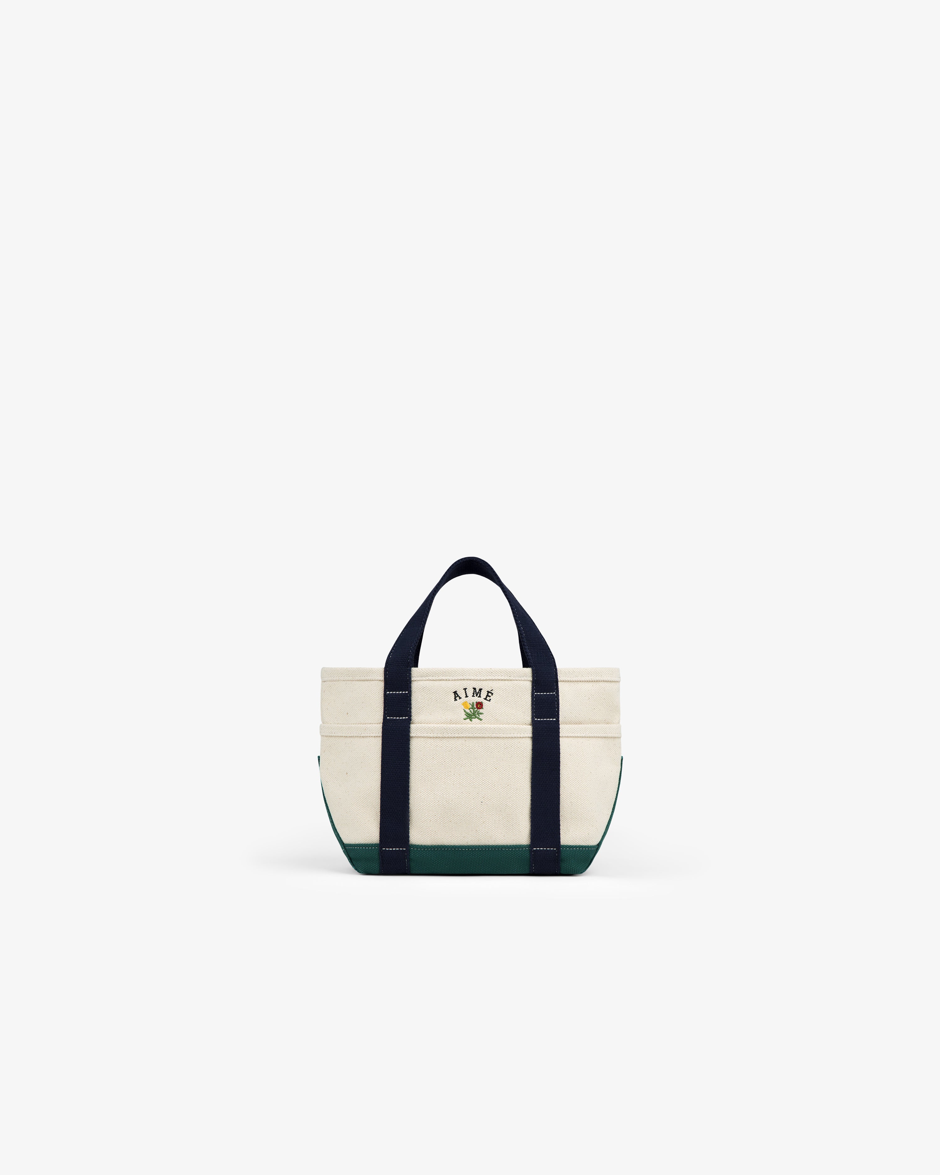 Mini Crest Contrast Tote Bag 2