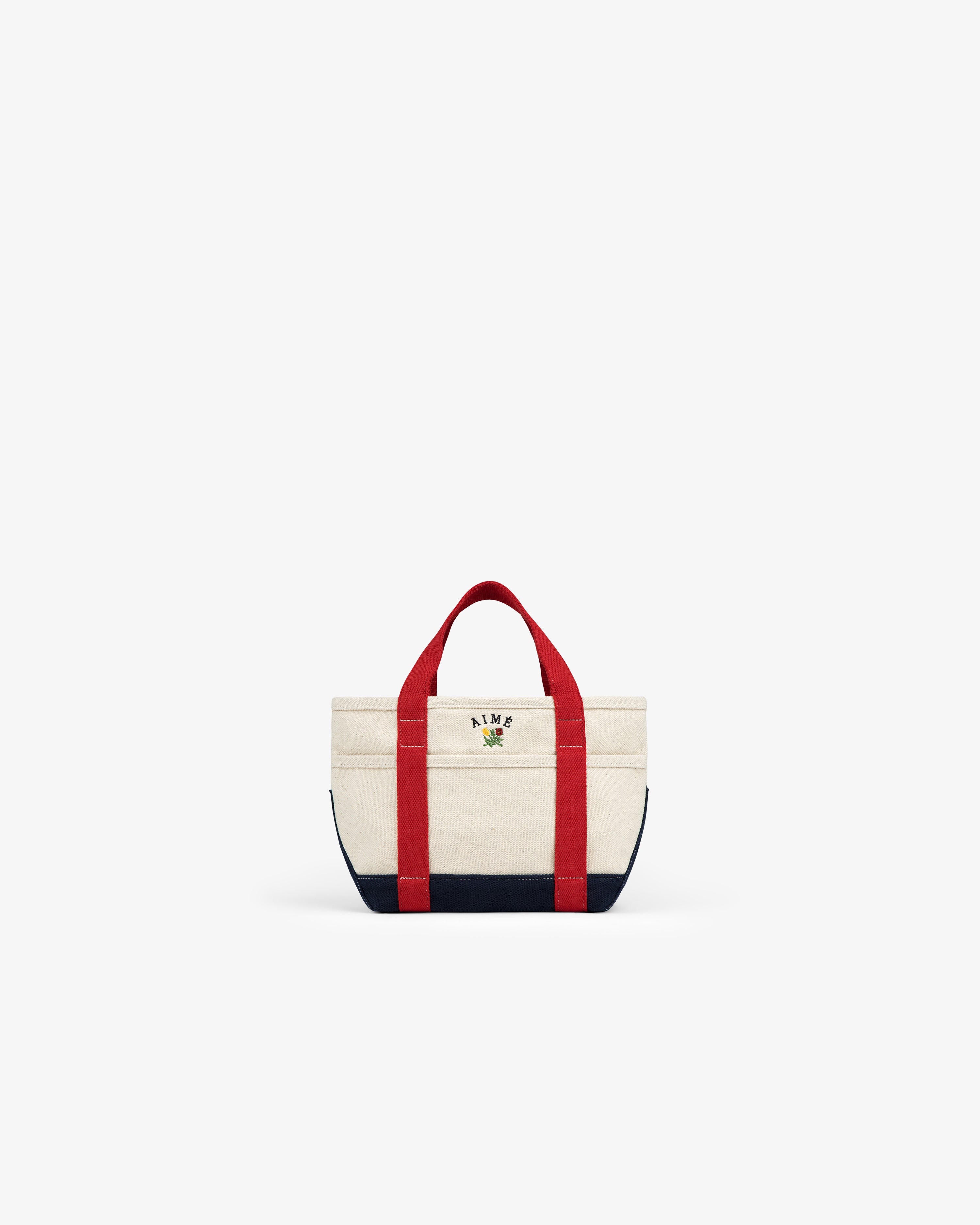 Mini Crest Contrast Tote Bag 2