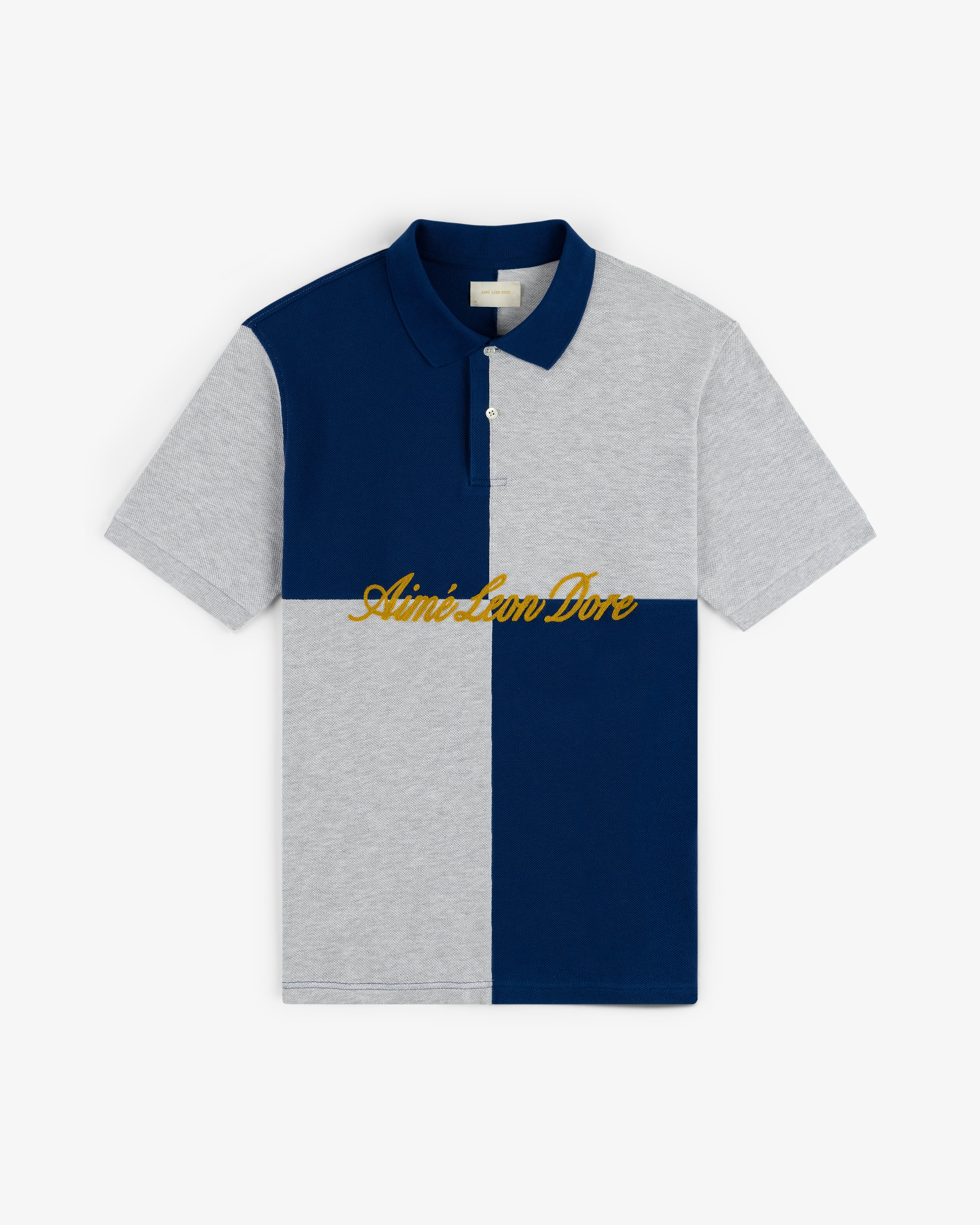 Color Blocked Pique Polo 2