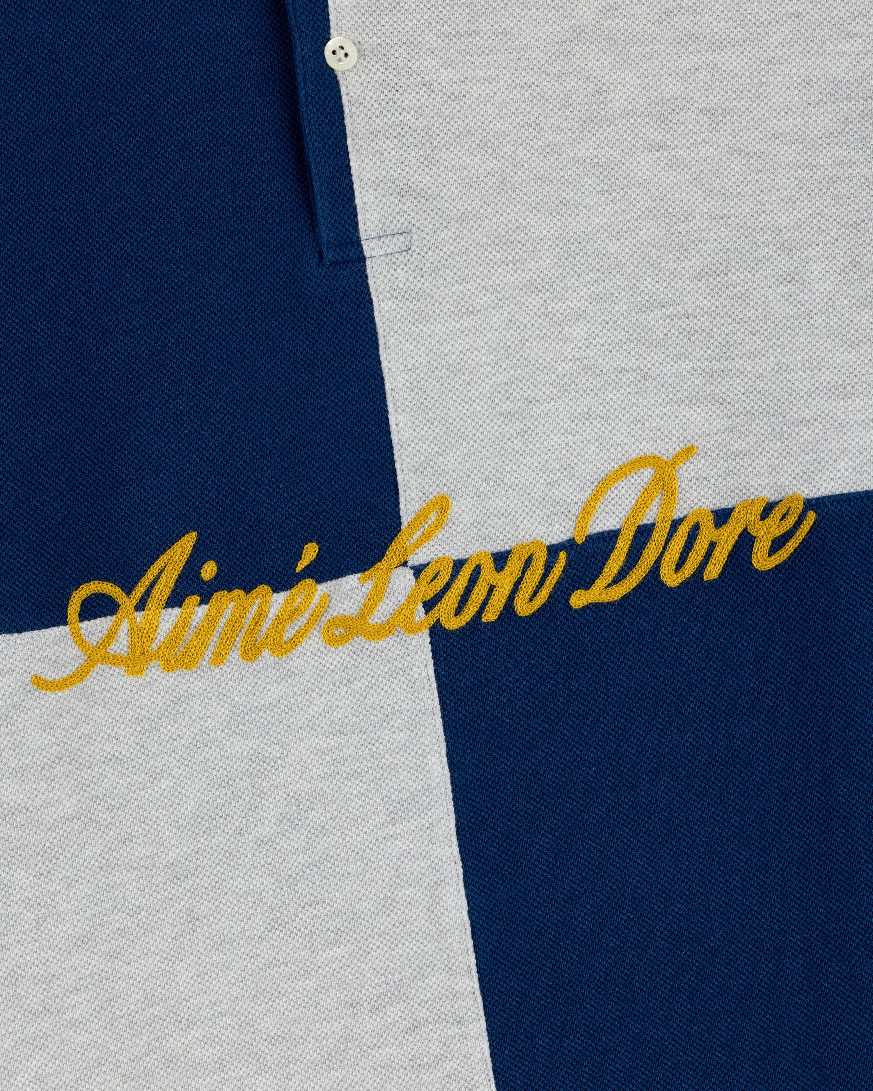 Color Blocked Pique Polo 3