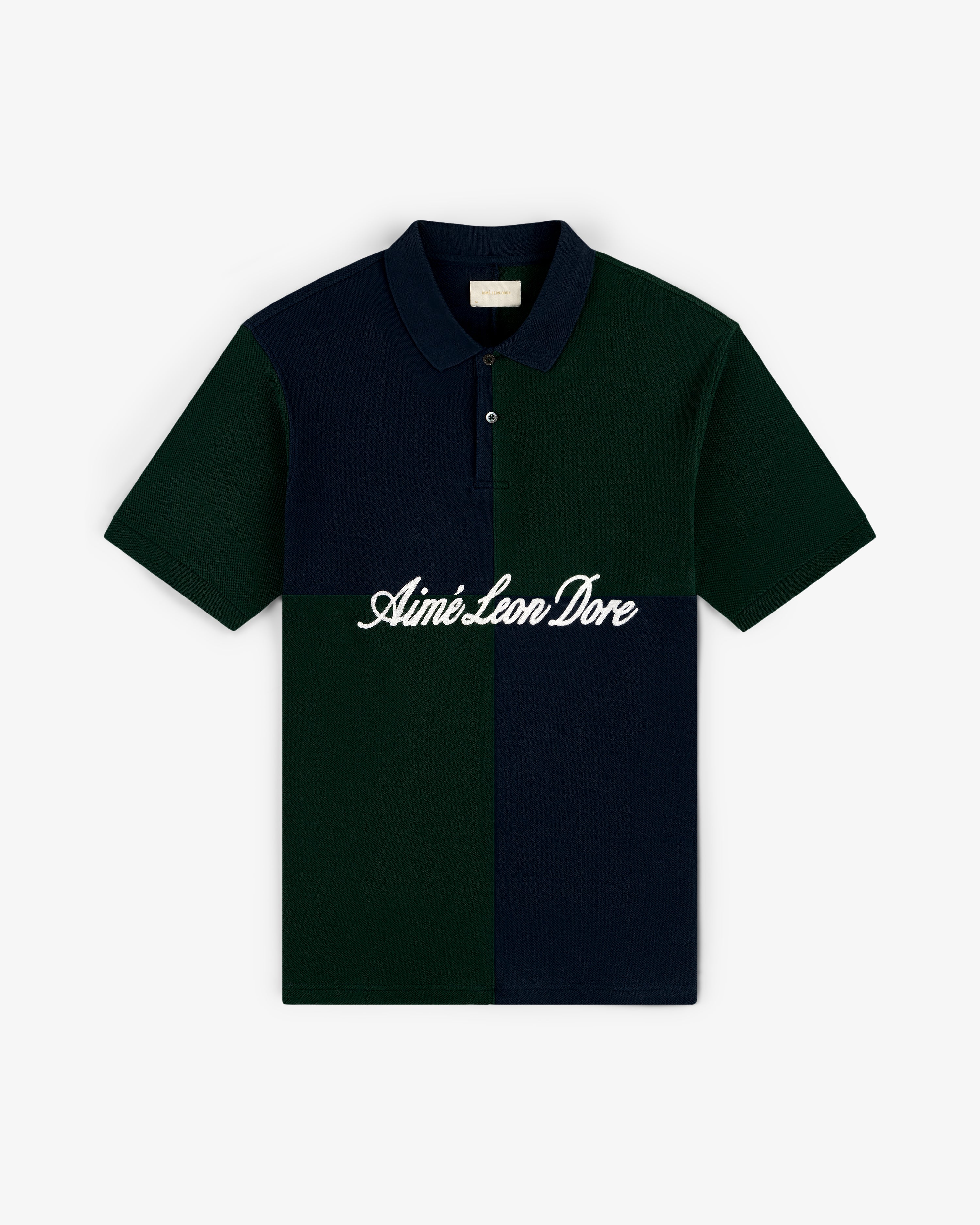 Color Blocked Pique Polo 2