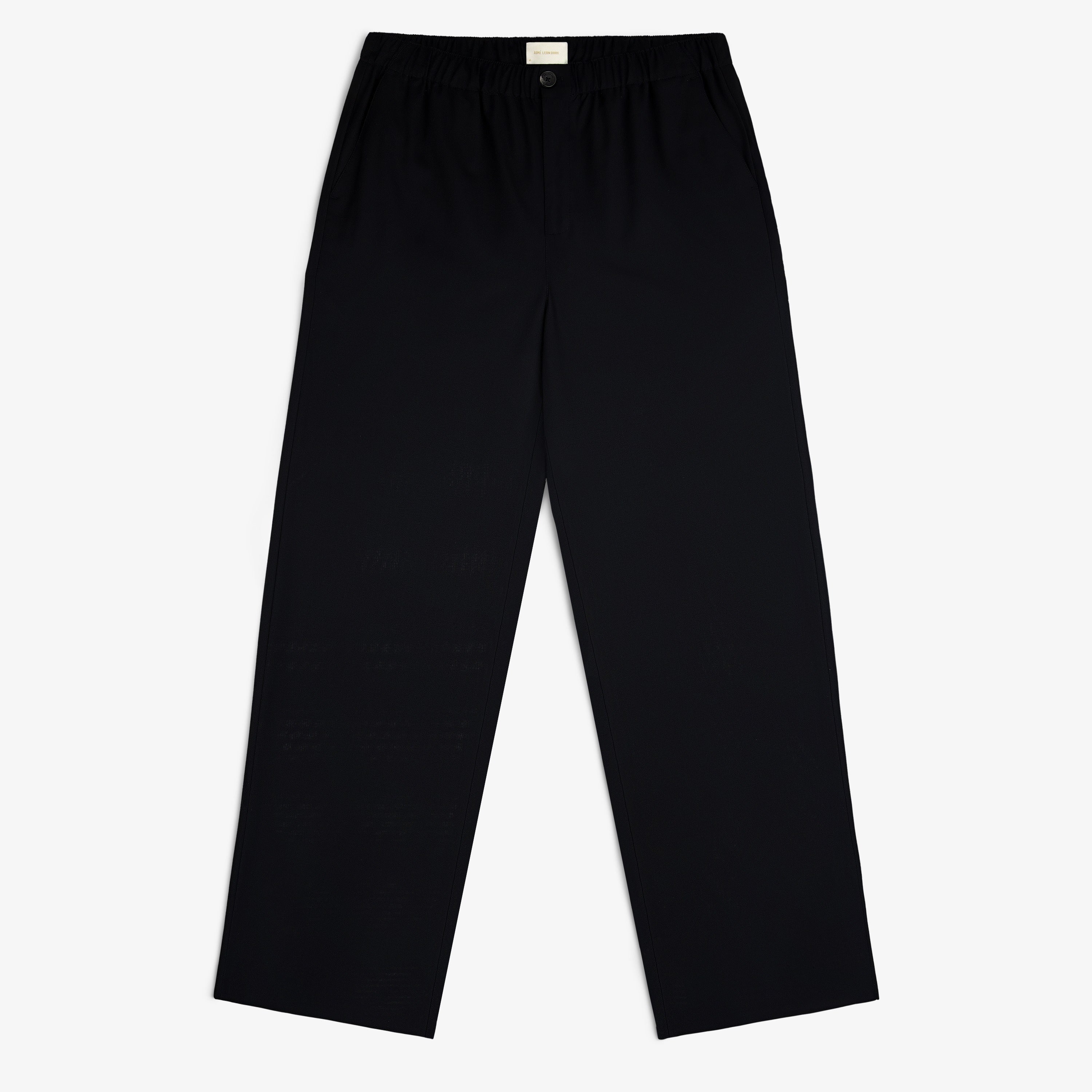 Elasticated Waist Gabardine Trouser