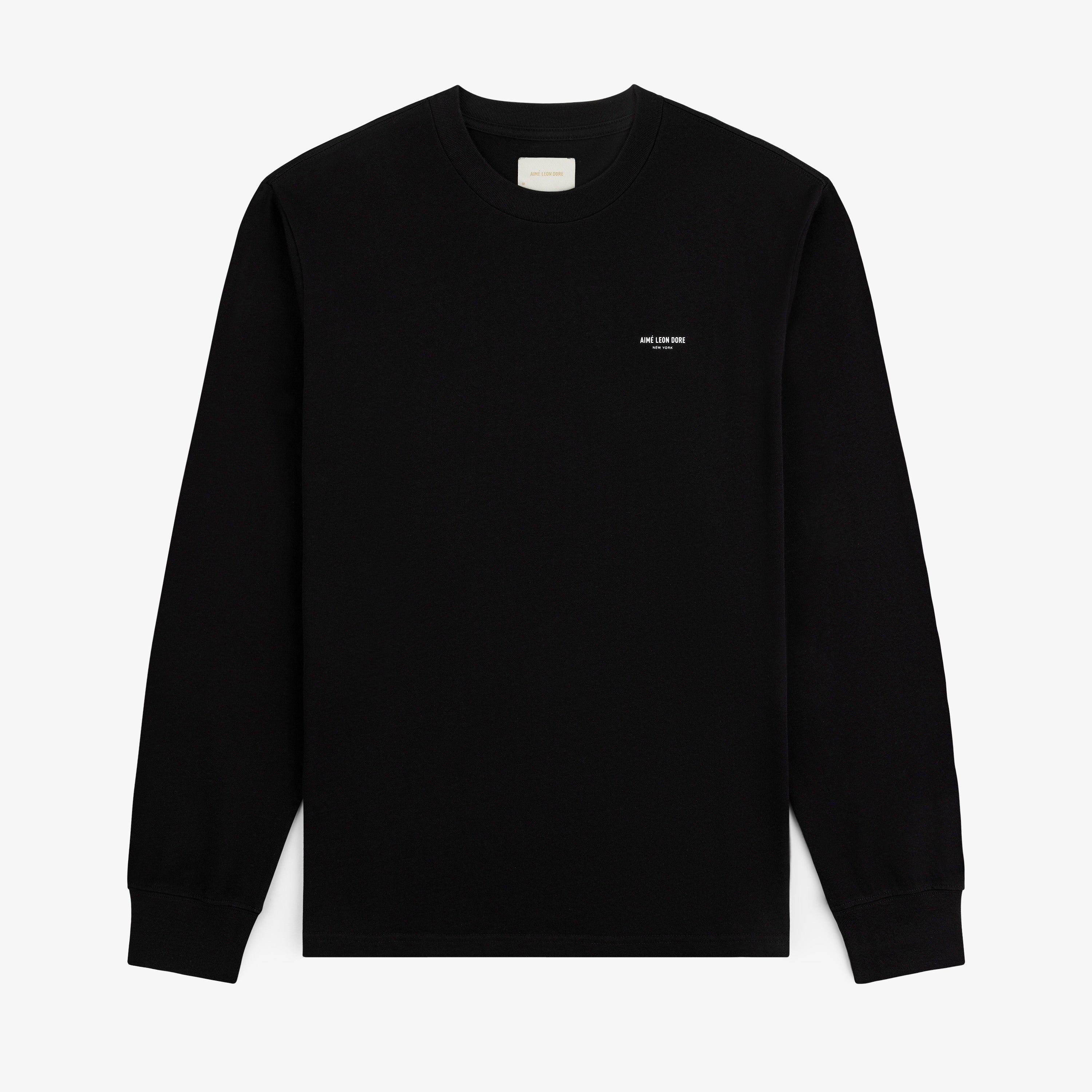 Long-Sleeve Micro Logo Tee