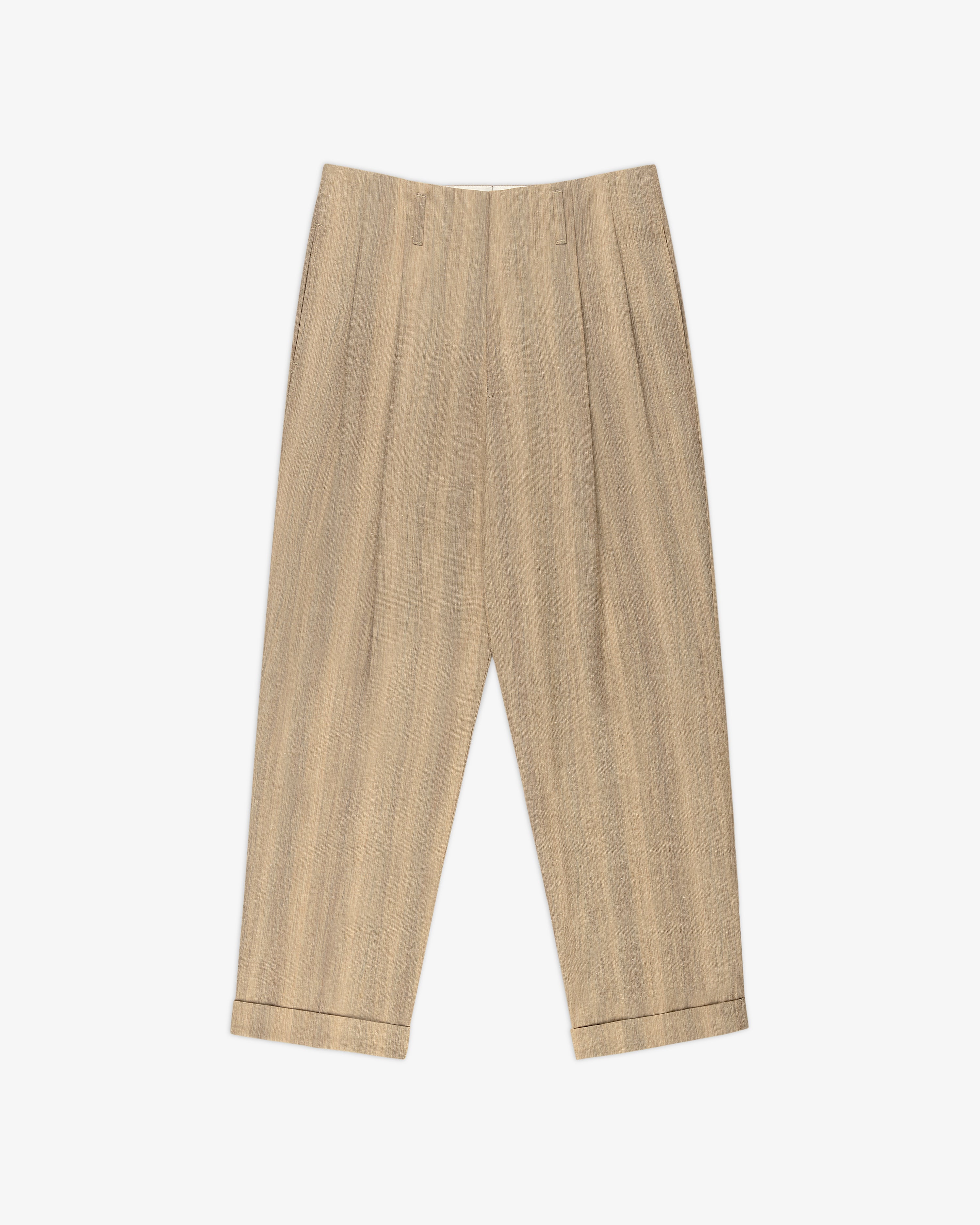 Double Pleated Safari Suit Trouser 2