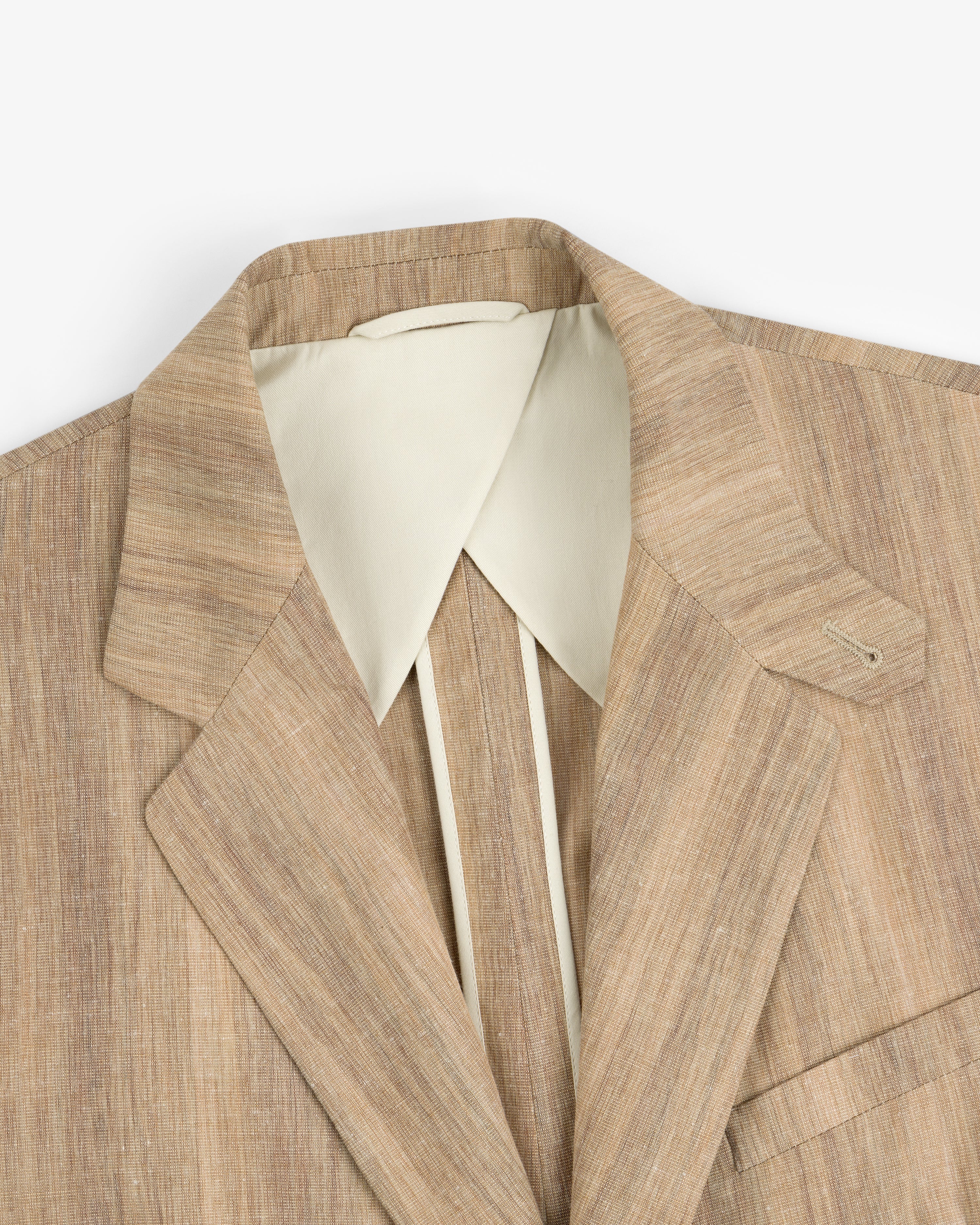 Single-Breasted Safari Suit Jacket 4