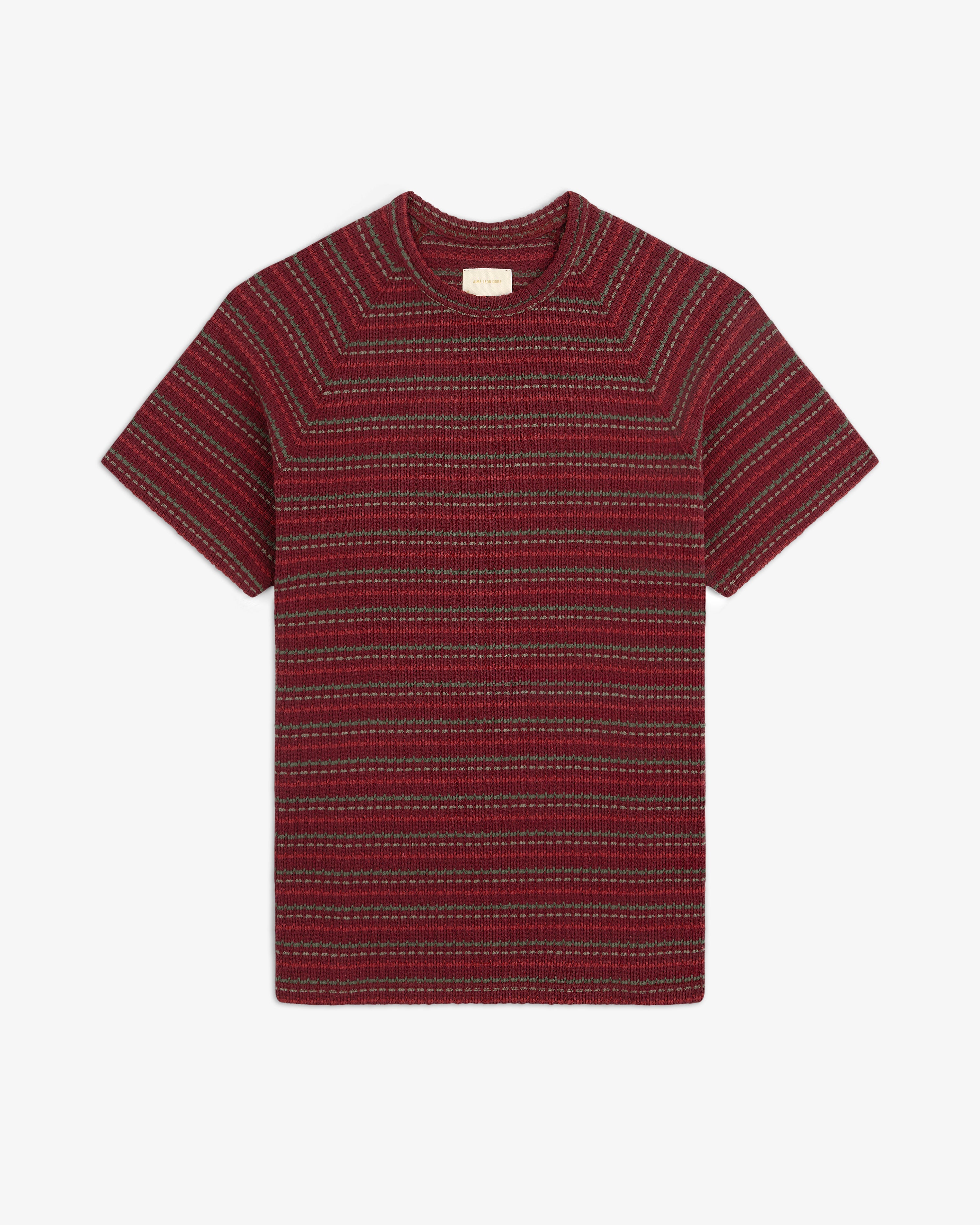 Jacquard Striped Tee 2